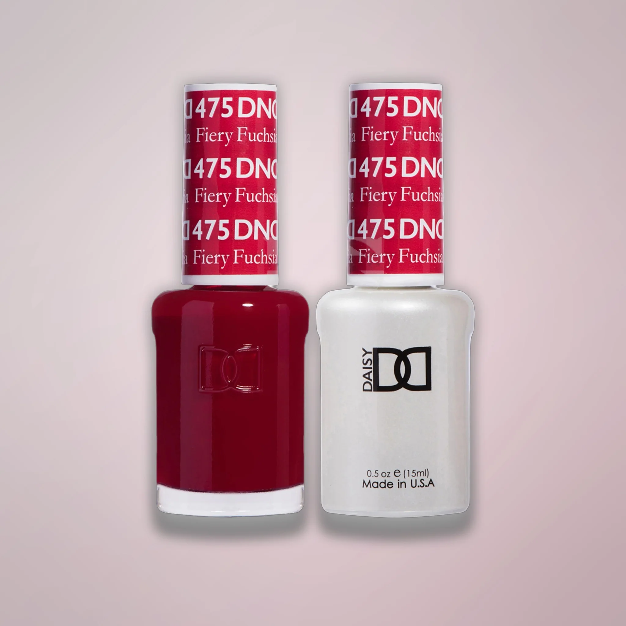 DND Duo Gel - 475 Fiery Fuchsia - Image 3