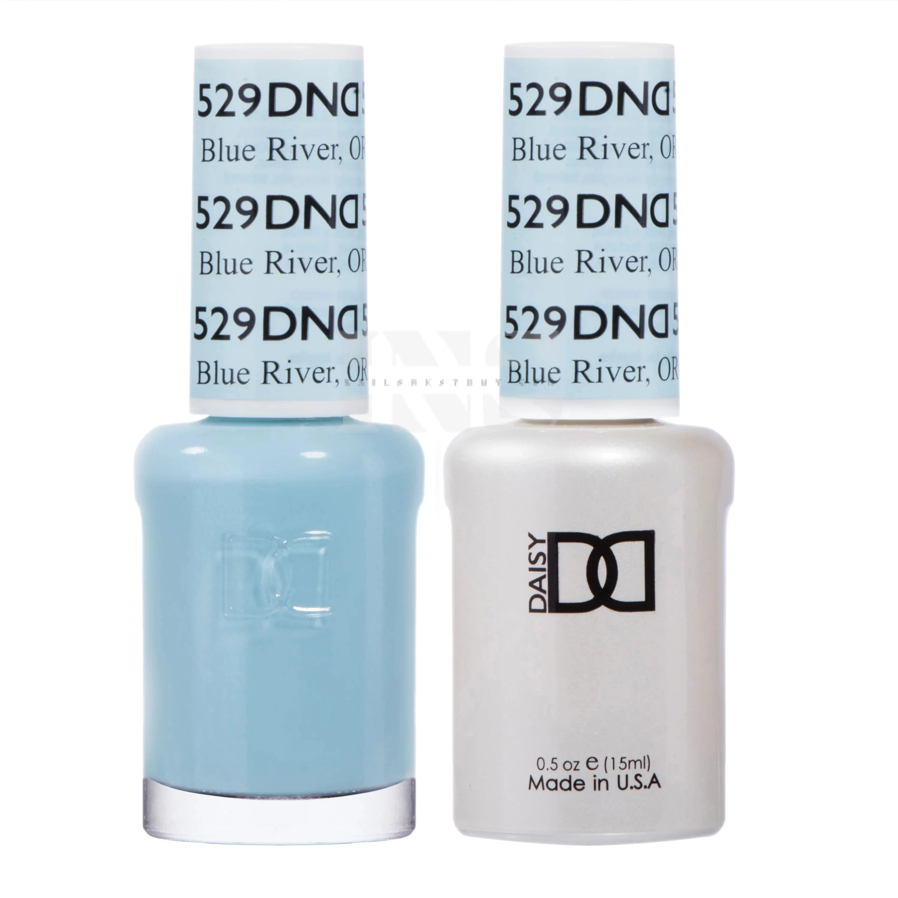 DND Duo Gel - 529 Blue River, Or - Image 2