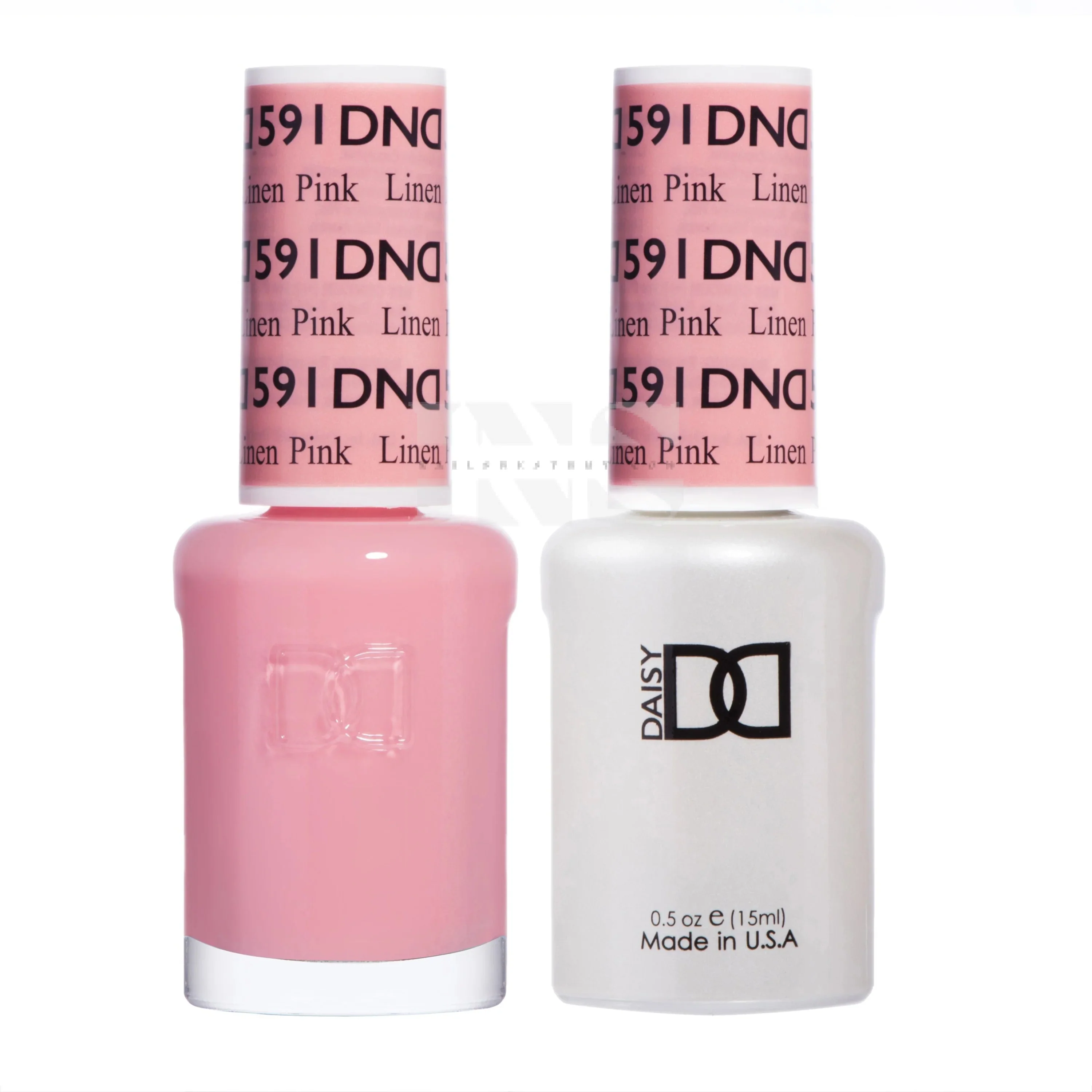DND Duo Gel - 591 Linen Pink - Image 2