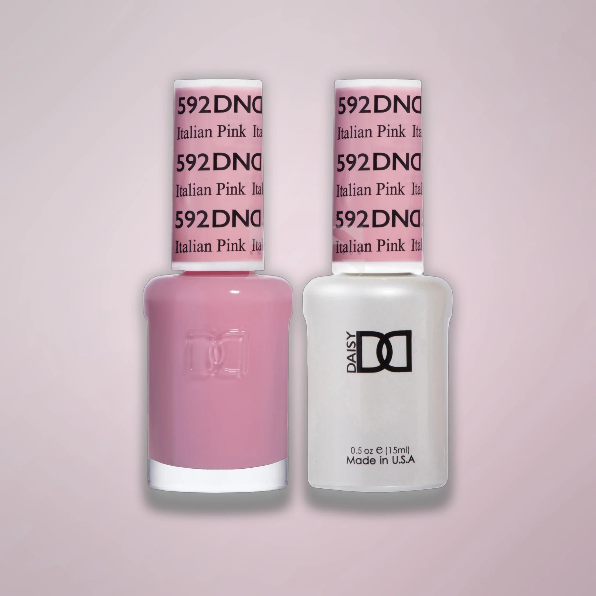 DND Duo Gel - 592 Italian Pink - Image 3