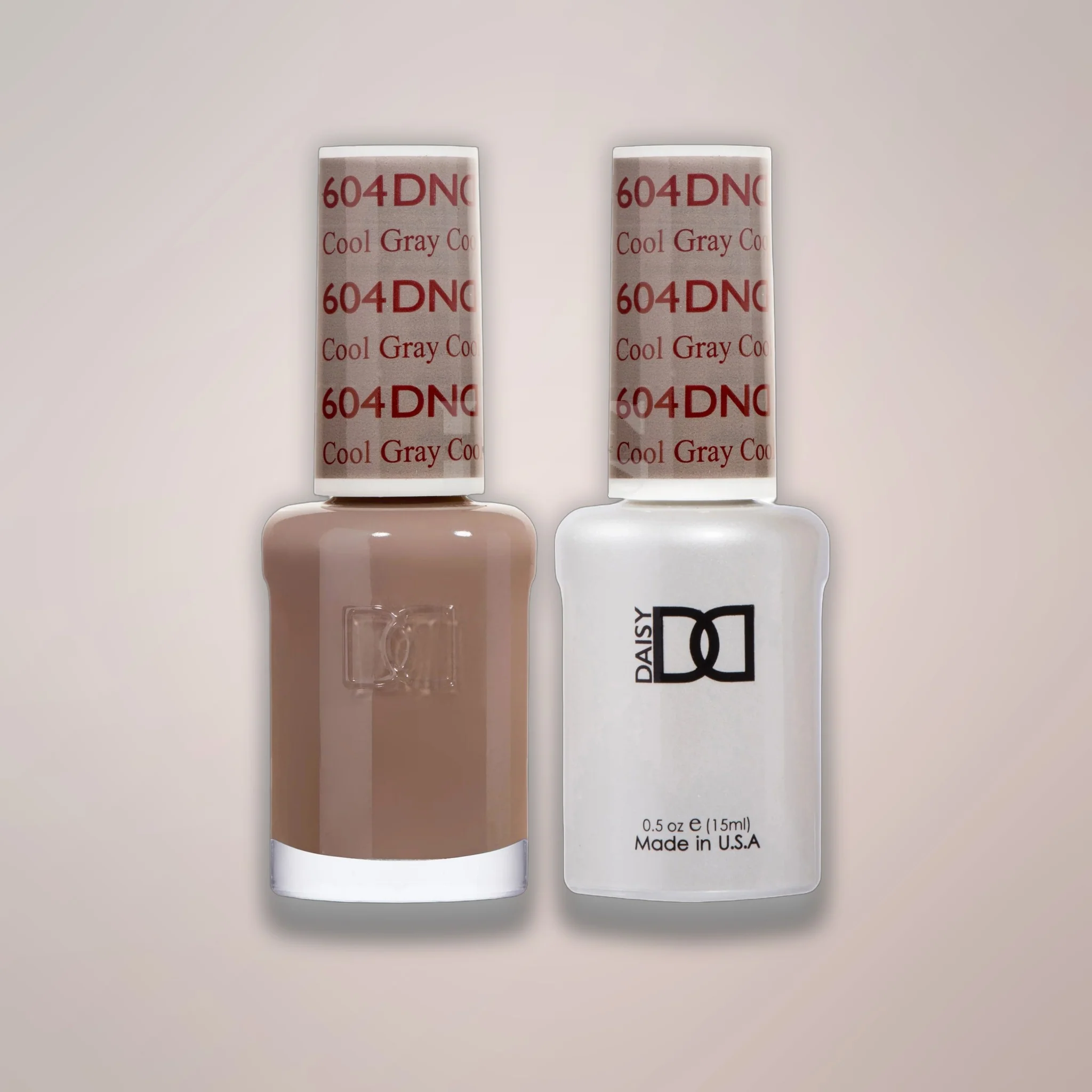 DND Duo Gel - 604 Cool Gray