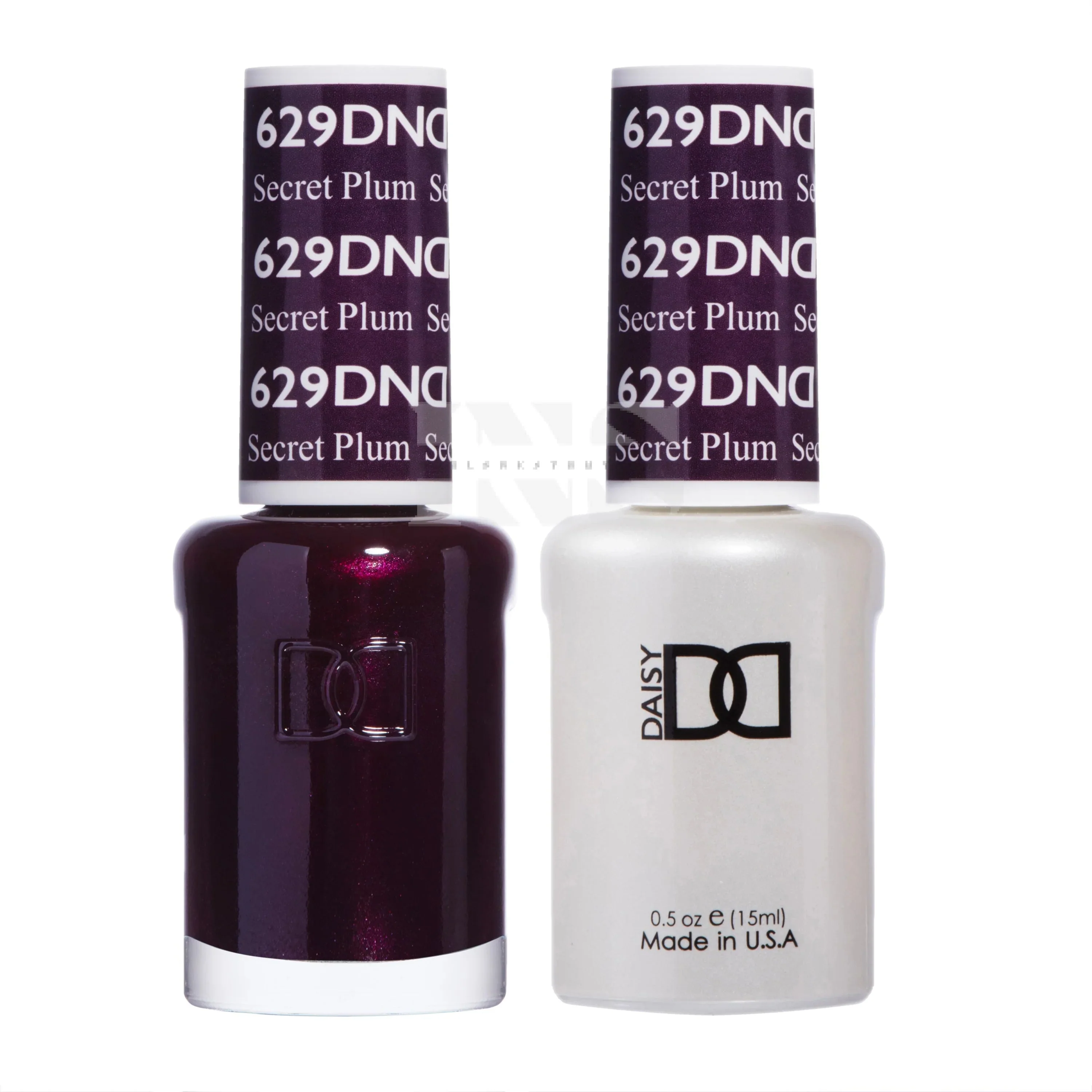 DND Duo Gel - 629 Secret Plum - Image 2