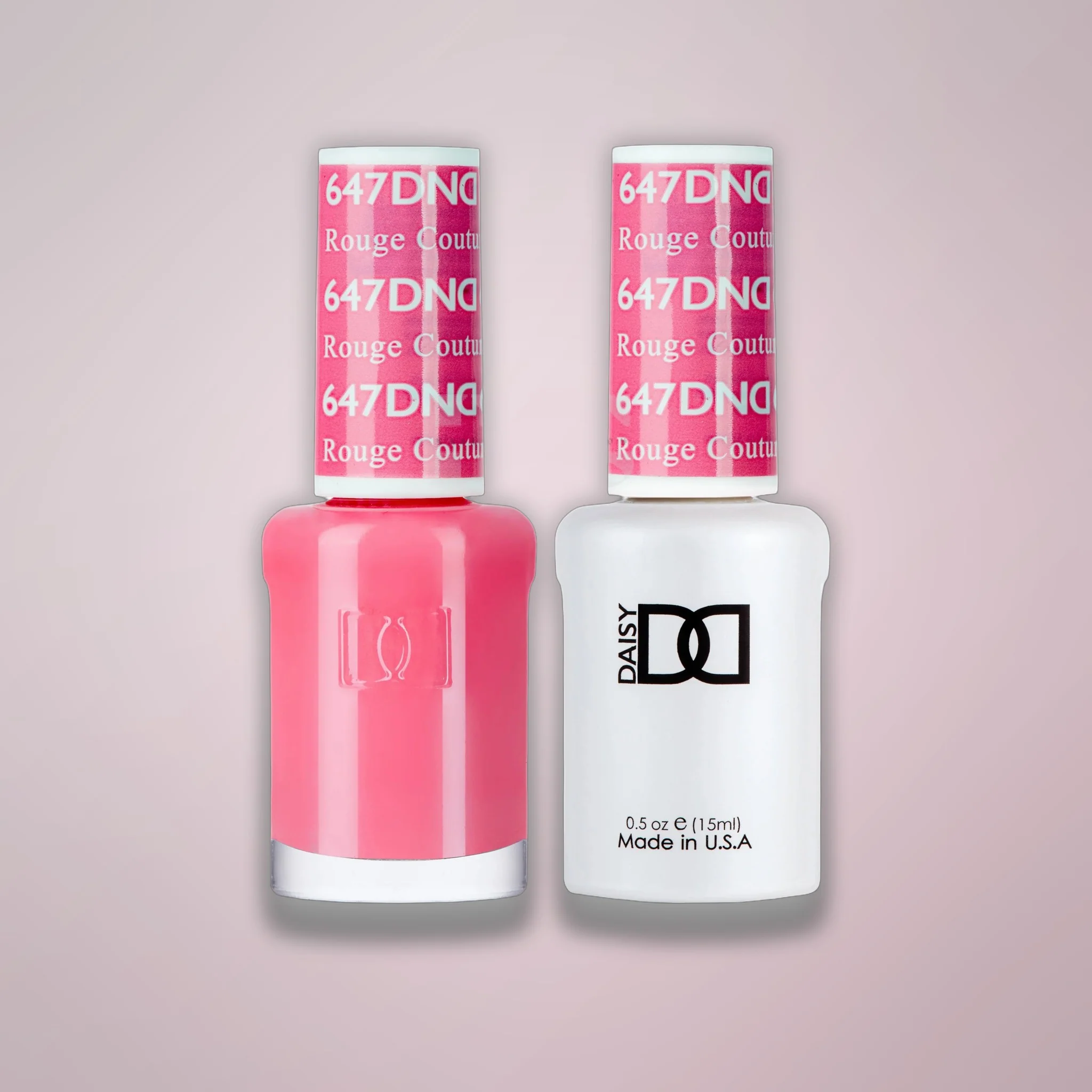 DND Duo Gel - 647 Rouge Couture