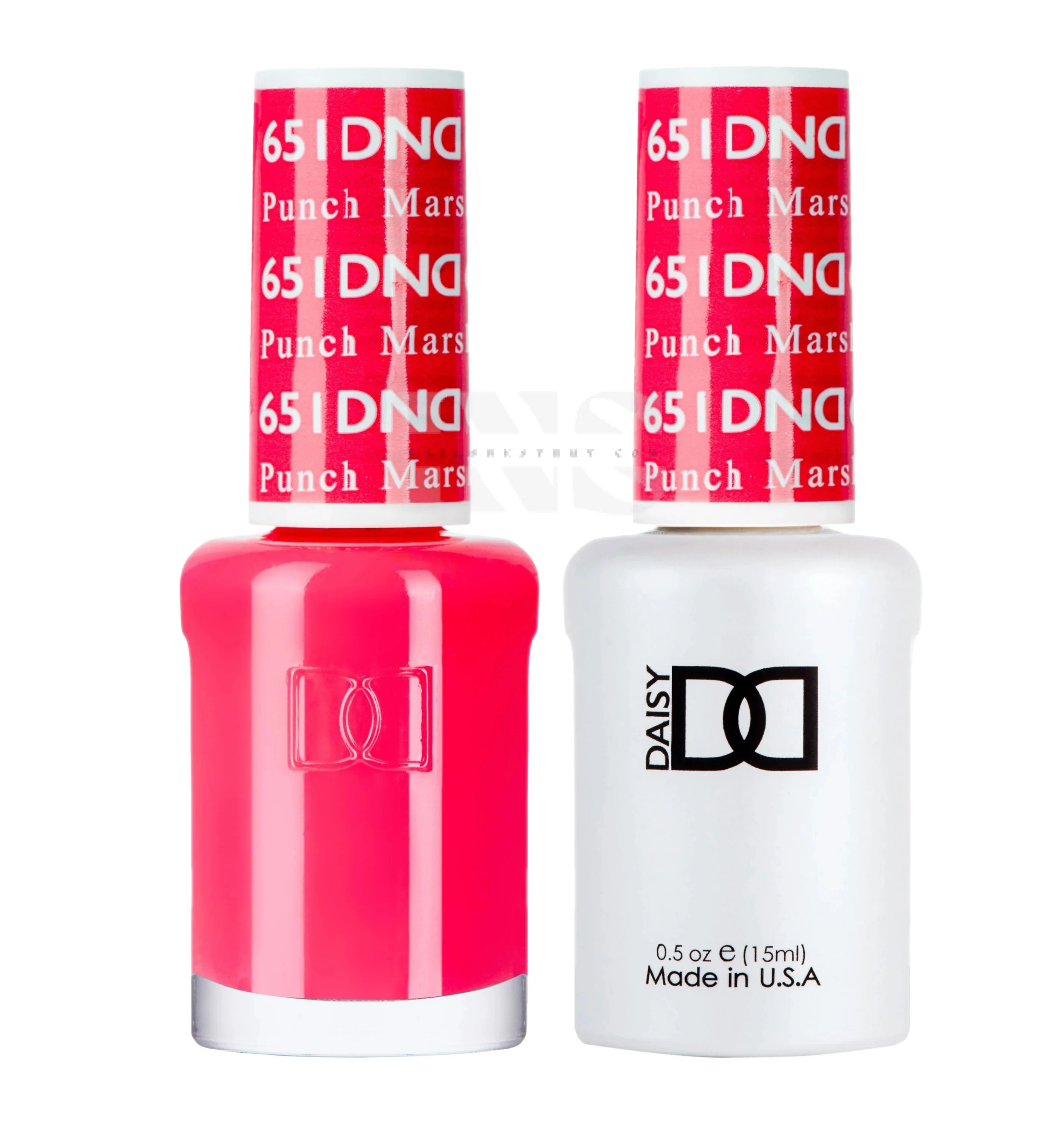 DND Duo Gel - 651 Punch Marshmallow - Image 2