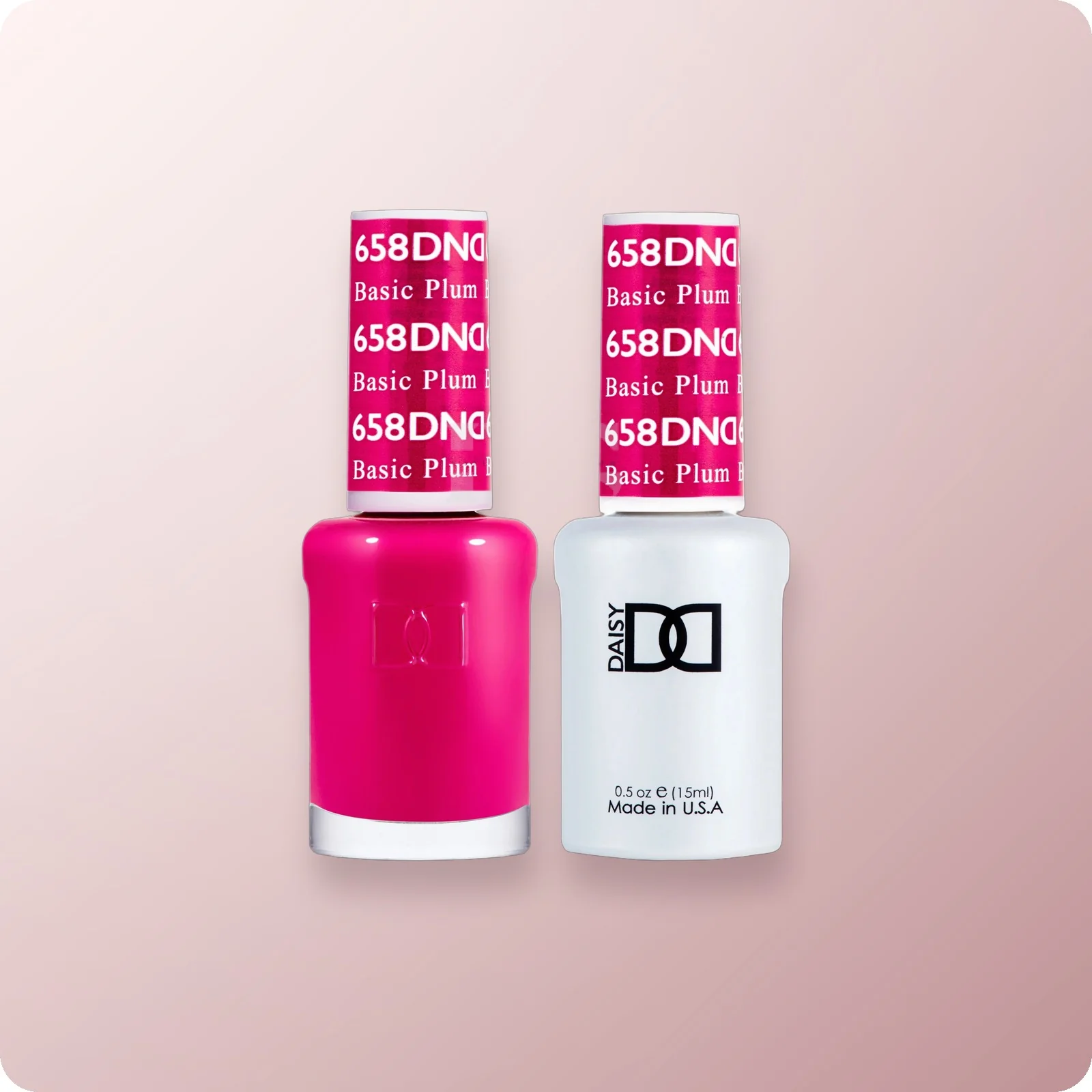 DND Duo Gel - 658 Basic Plum