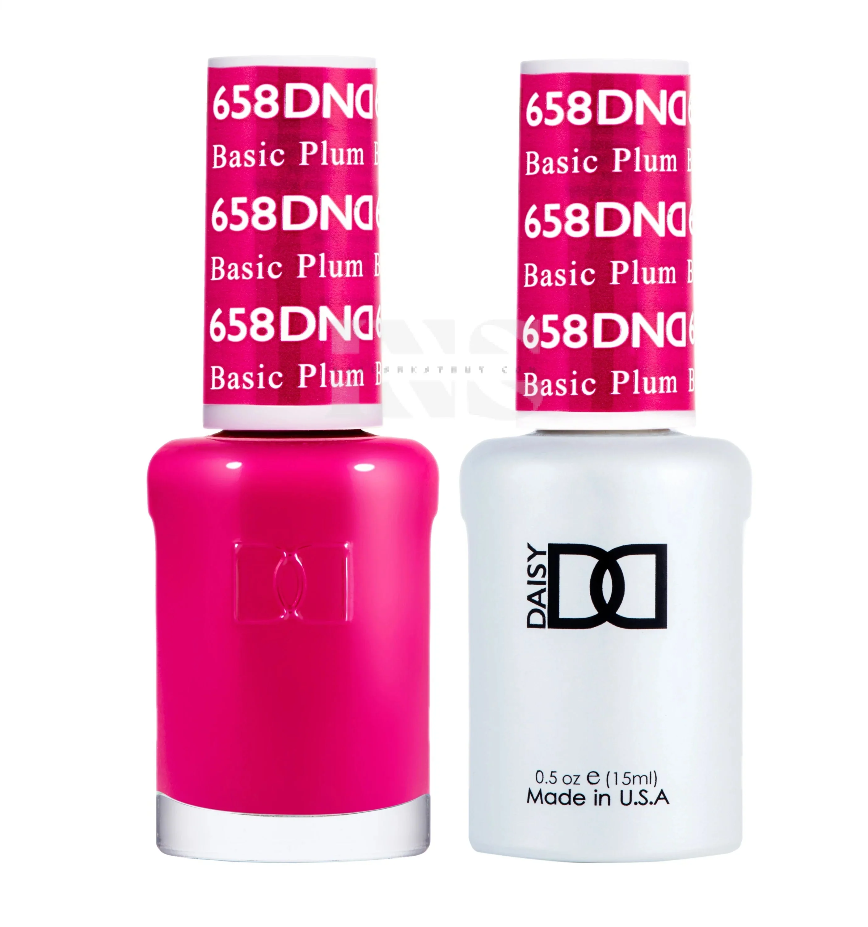 DND Duo Gel - 658 Basic Plum - Image 2