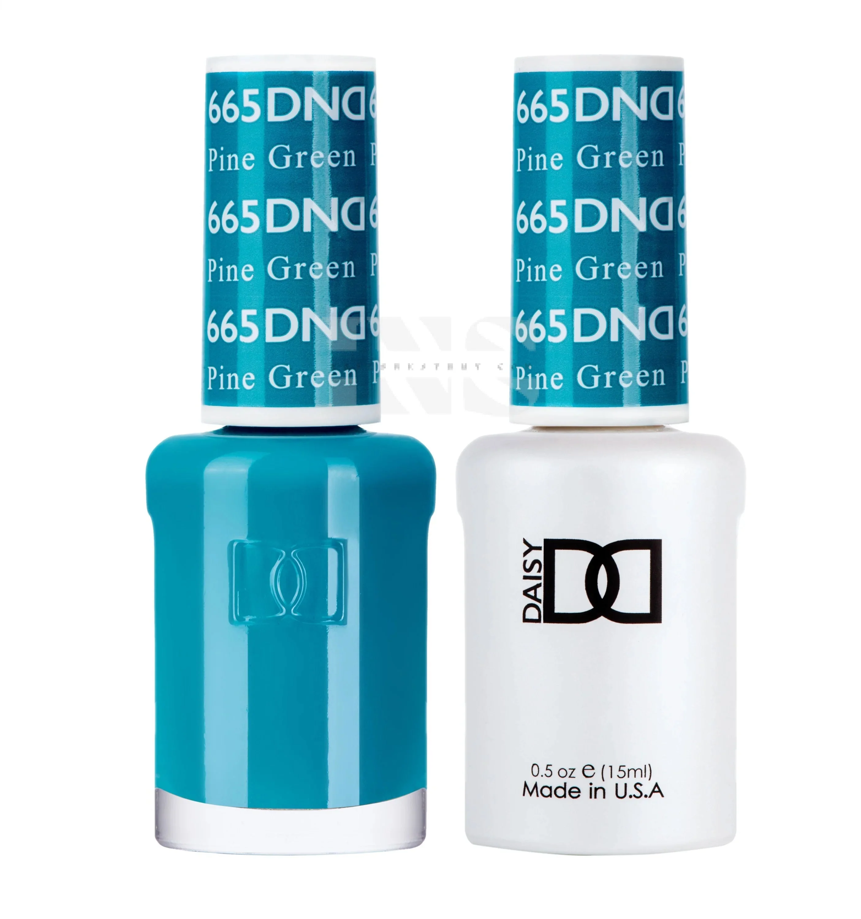 DND Duo Gel - 665 Pine Green - Image 2