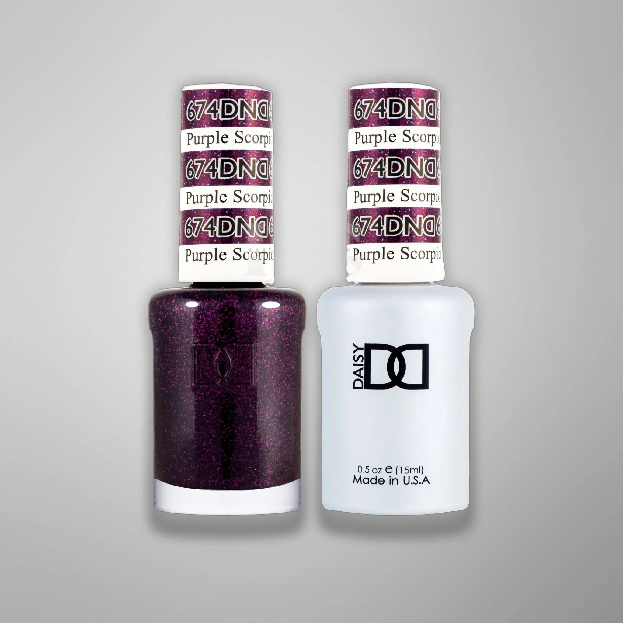 DND Duo Gel - 674 Purple Scorpion