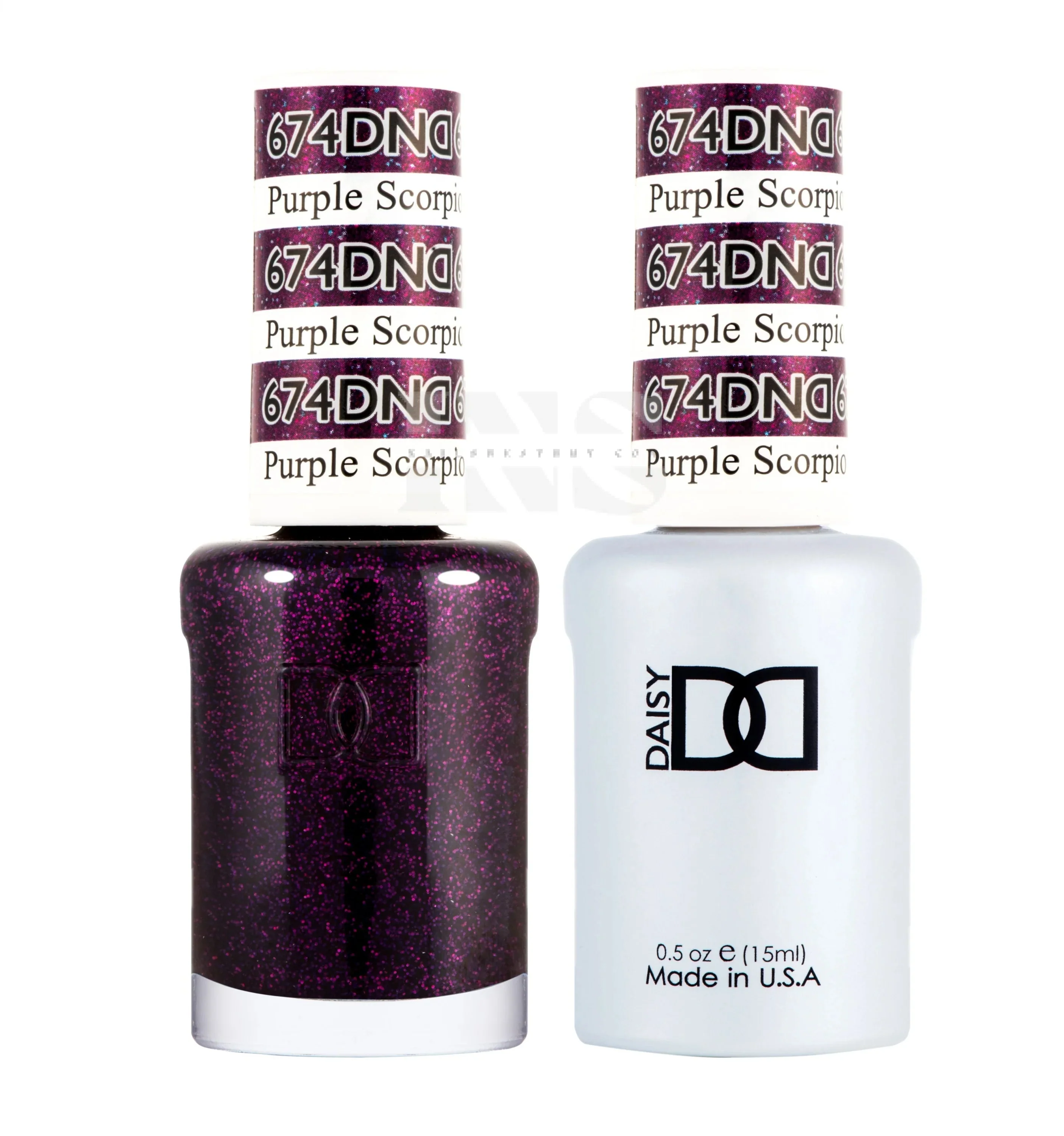 DND Duo Gel - 674 Purple Scorpion - Image 2
