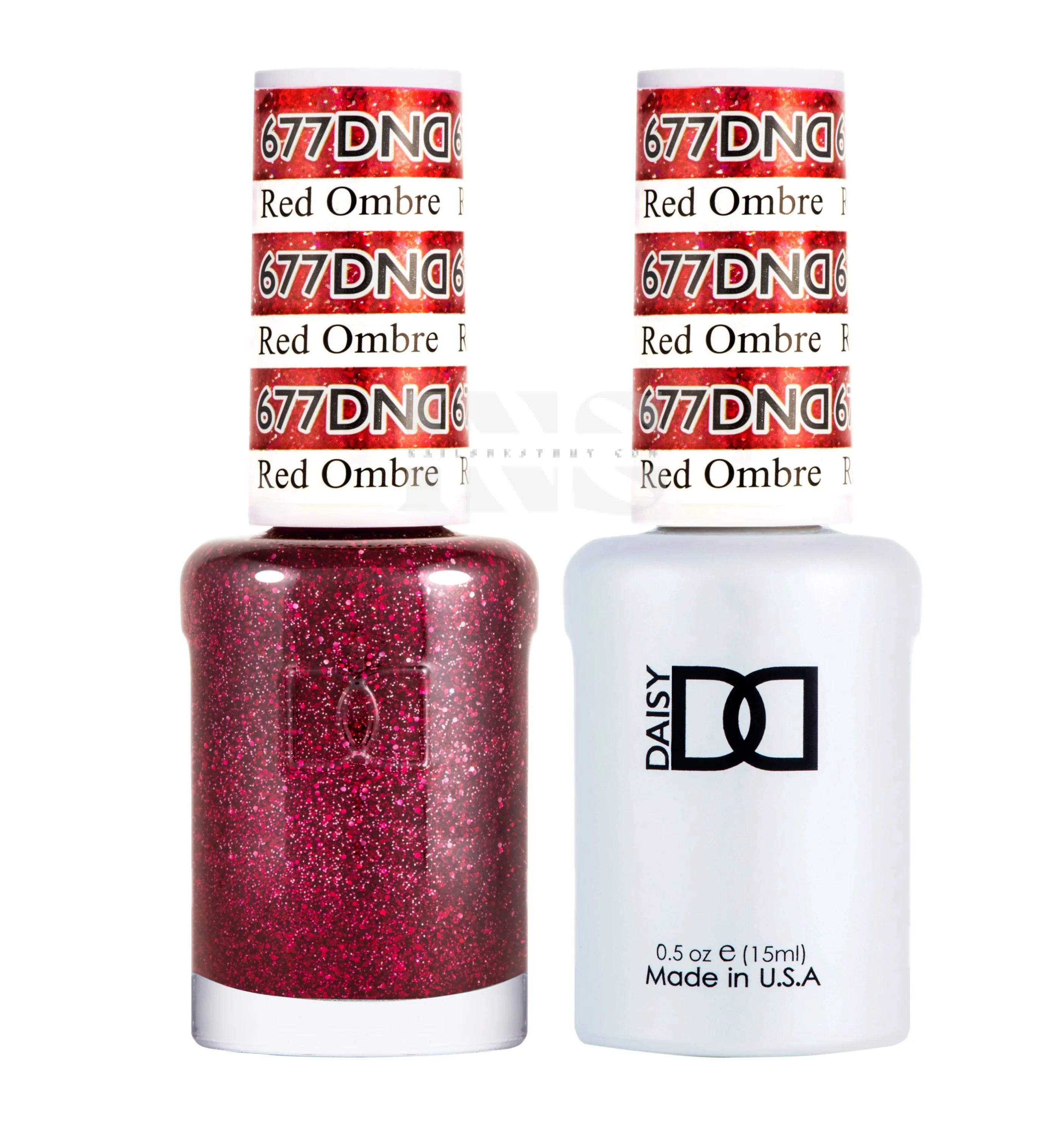 DND Duo Gel - 677 Red Ombre - Image 2