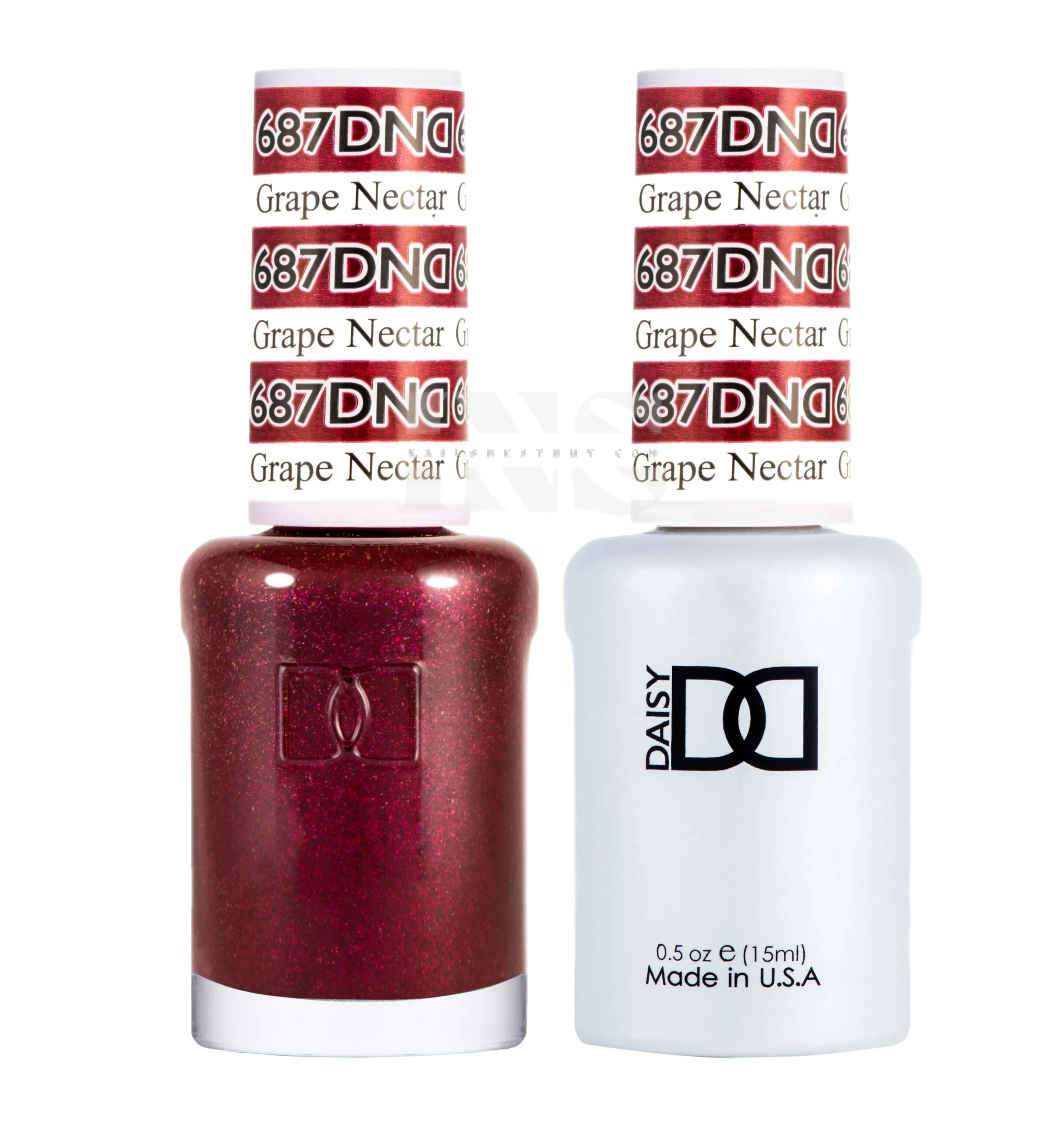 DND Duo Gel - 687 Grape Nectar - Image 2
