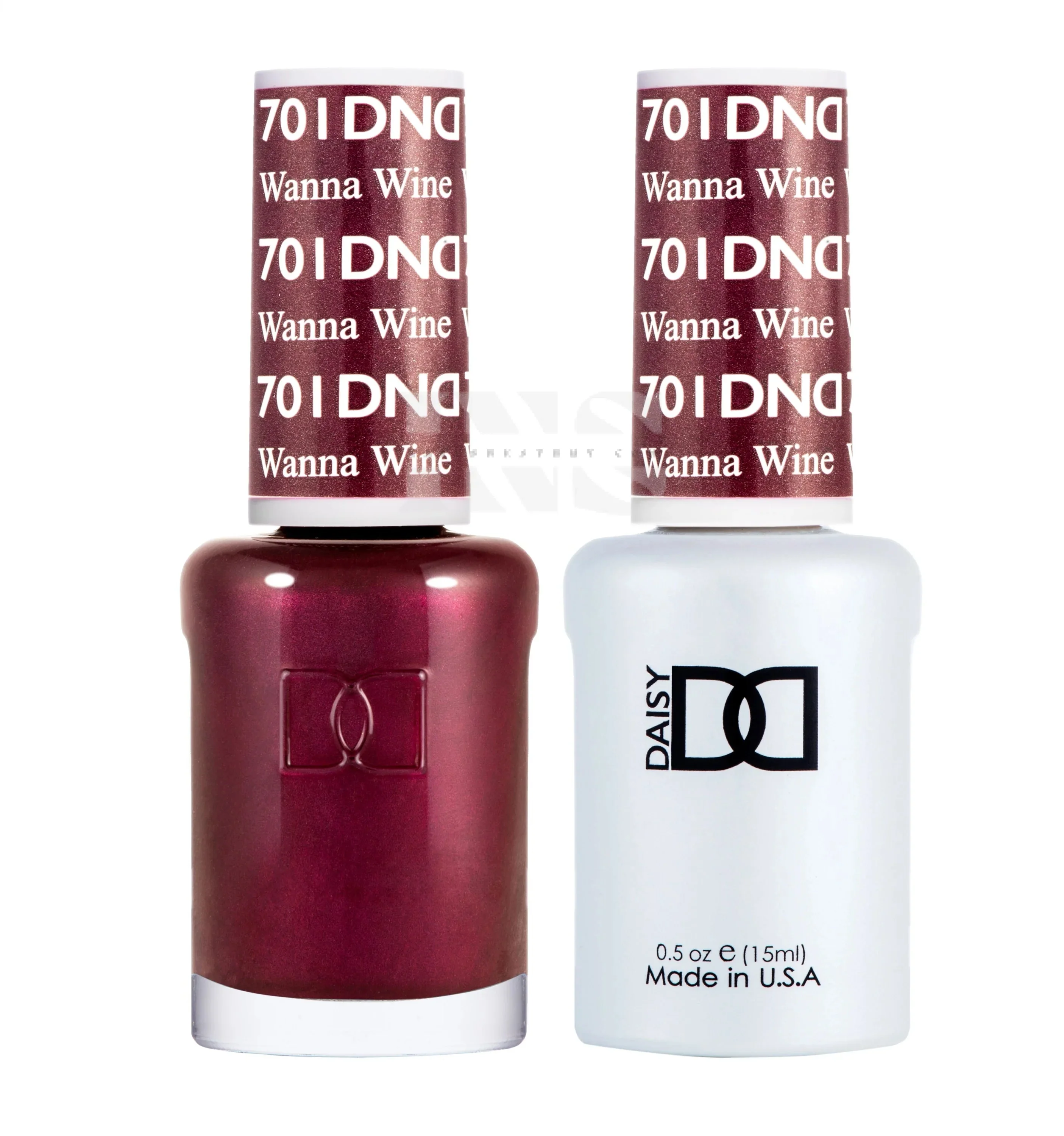 DND Duo Gel - 701 Wanna Wine - Image 2