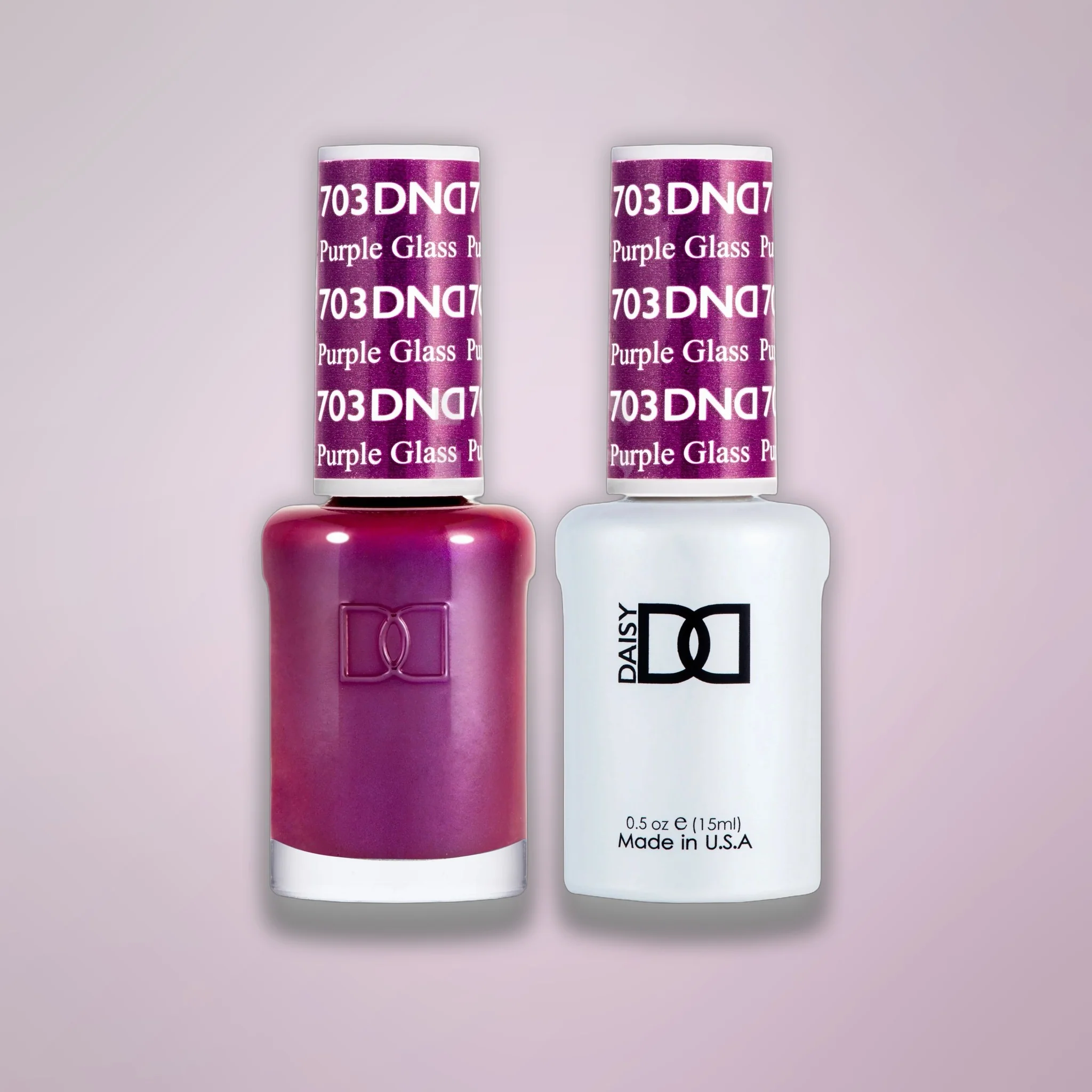 DND Duo Gel - 703 Purple Glass