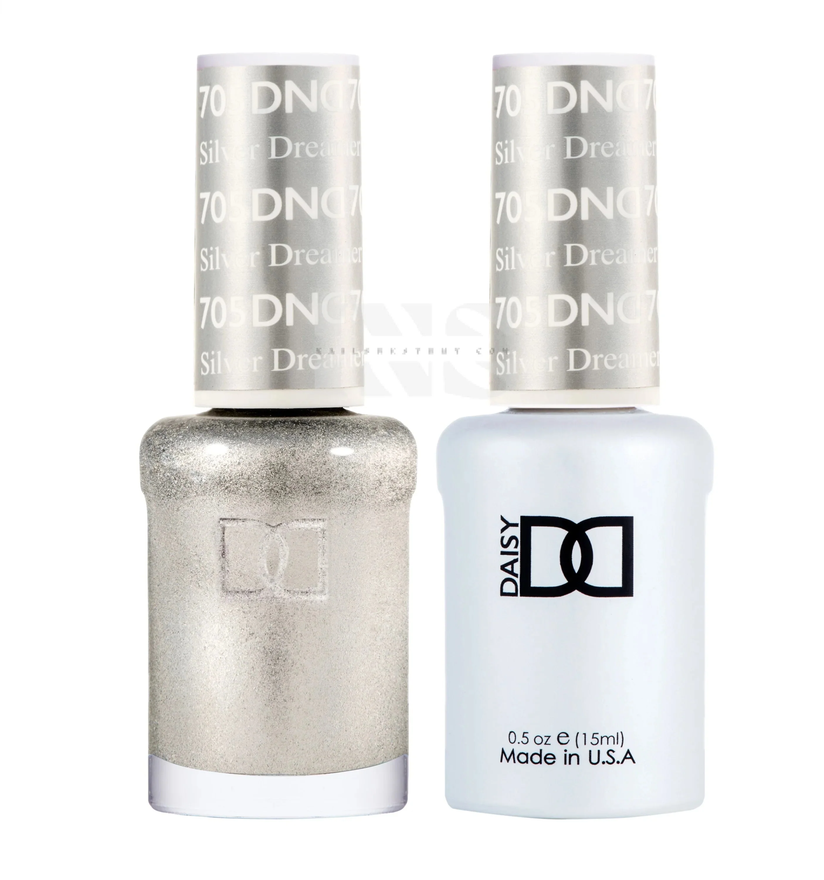 DND Duo Gel - 705 Silver Dreamer - Image 2