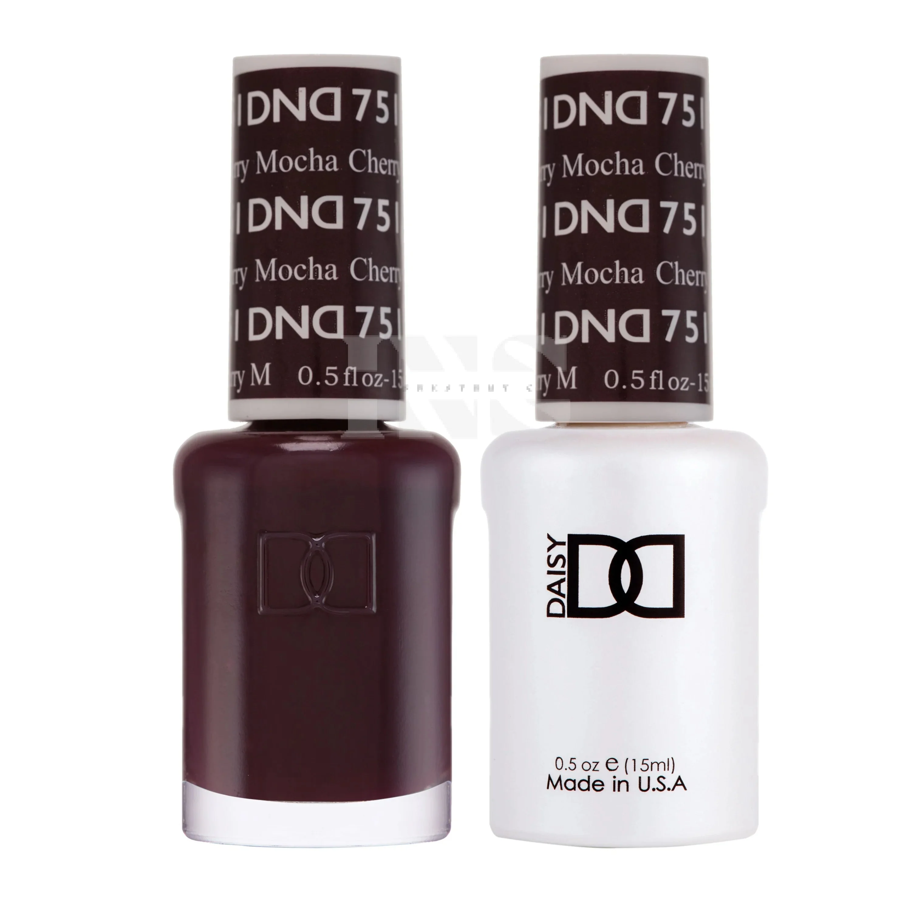 DND Duo Gel - 751 Cherry Mocha - Image 2