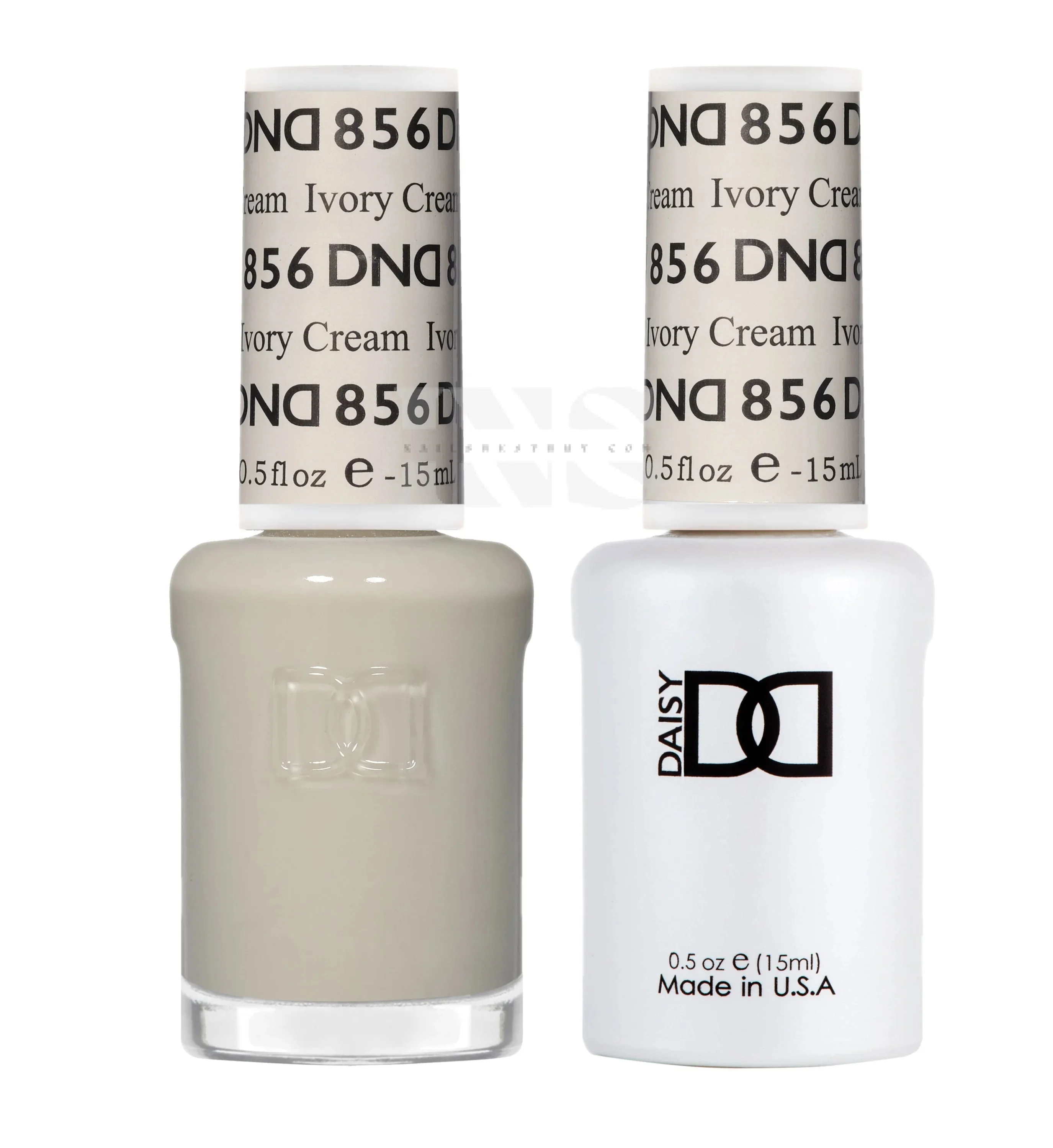 DND Duo Gel - 856 Ivory Cream - Image 2