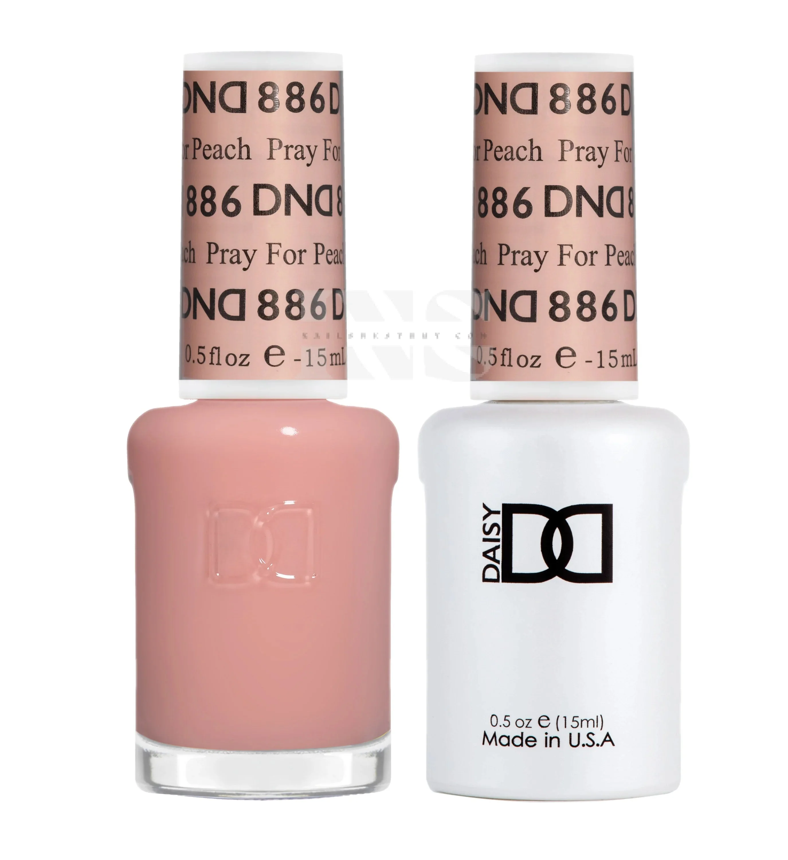 DND Duo Gel - 886 Pray For Peach - Image 2