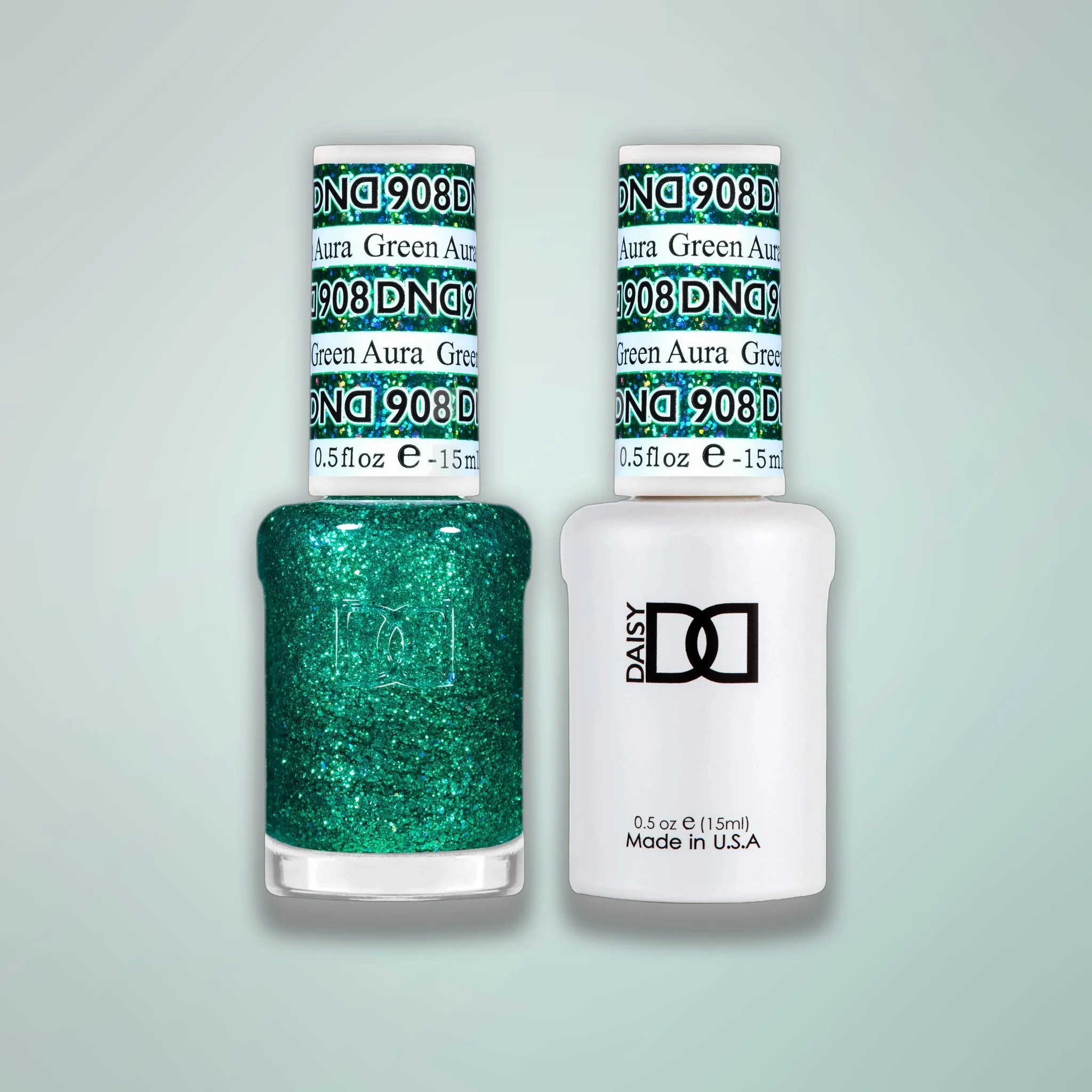 DND Duo Gel - 908 Green Aura