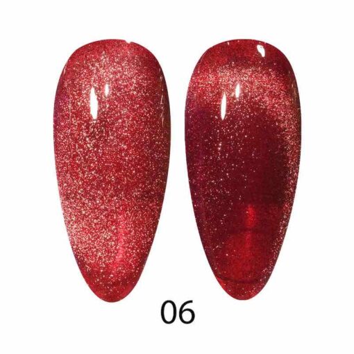 DND DC Gel - 9D Cat Eye - 06 Wine N’ Lust - Image 2