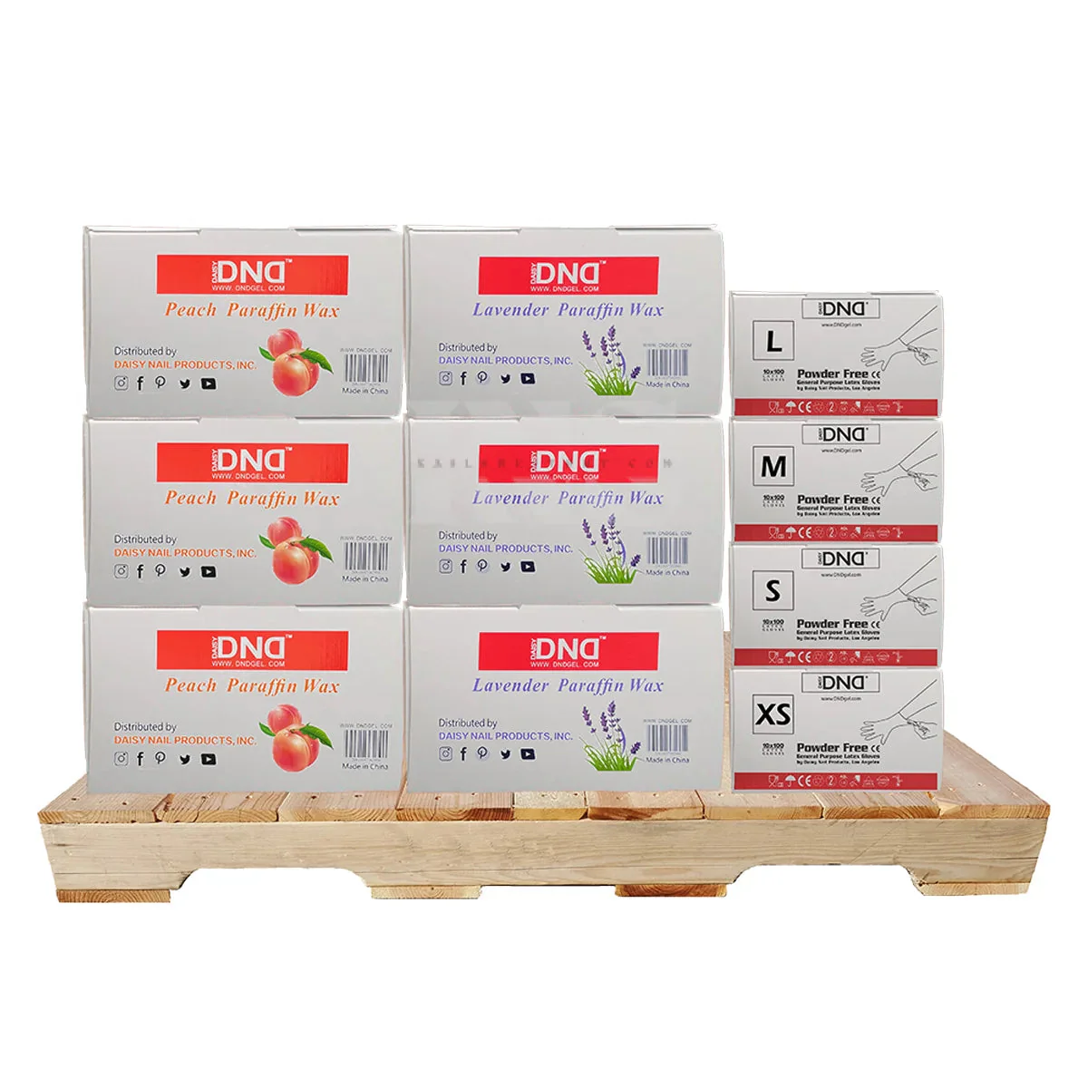 DND Latex Gloves (44 Cases) & Paraffin Wax (21 Cases) PALLET (W2) Mix #12 - Image 3