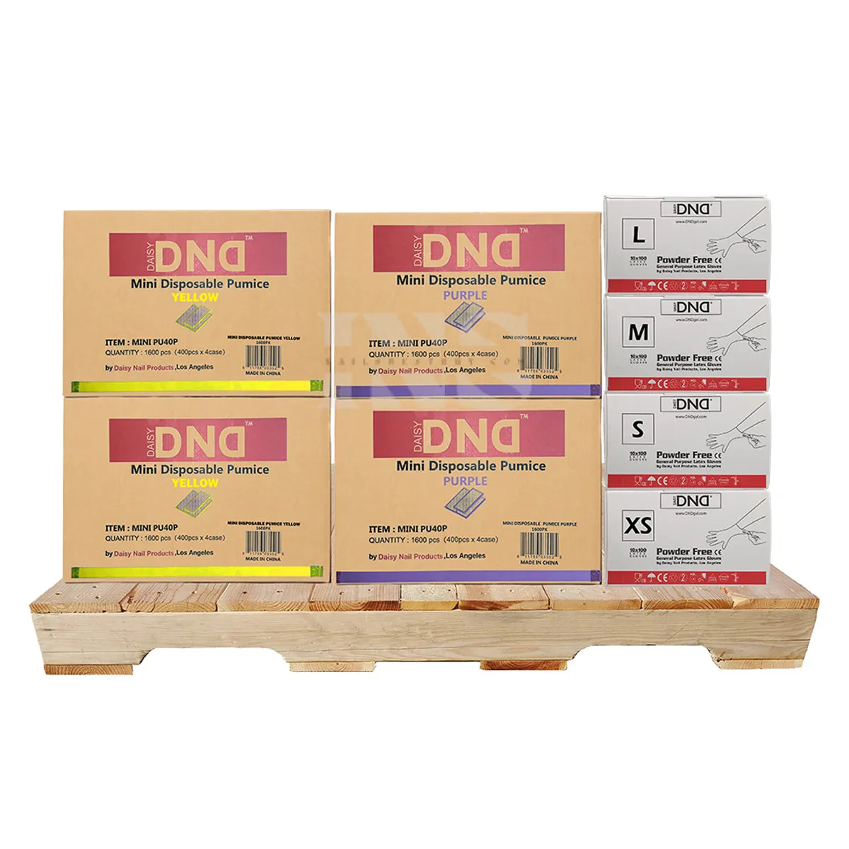 DND Mini Pumice (17 Cases) & Latex Glove (44 Cases) PALLET (W2) Mix #11 - Image 3
