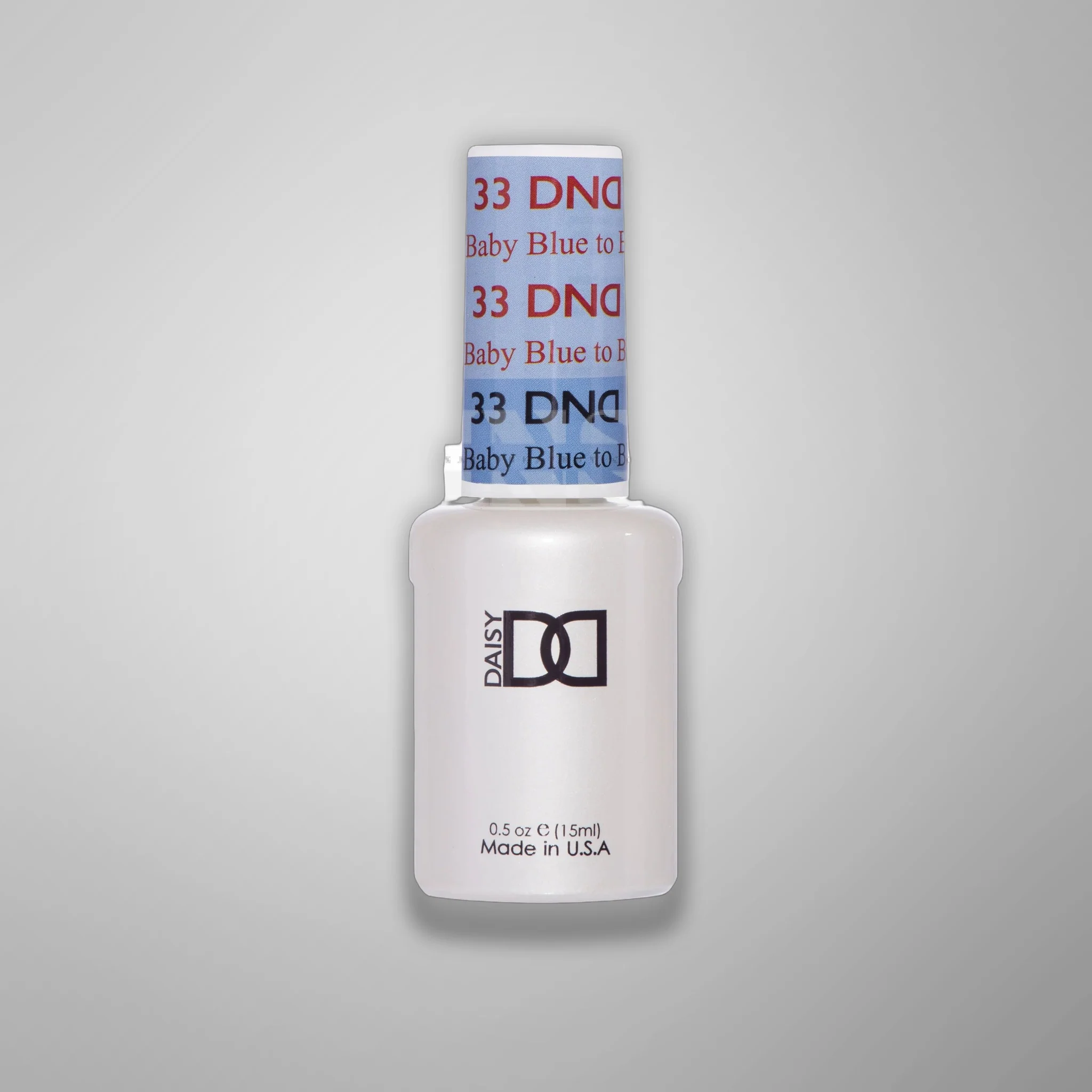 DND Gel - Mood - 33 Baby Blue to Blue Ink