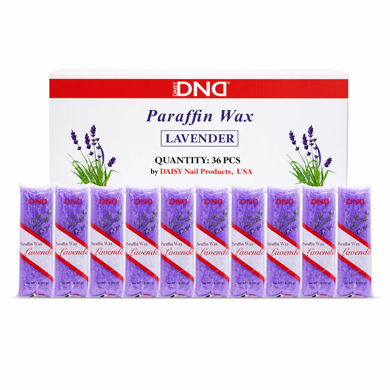 DND Paraffin Wax LAVENDER 36 lbs/Box - Image 3