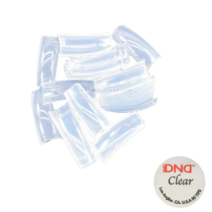 DND Tips Clear 50 pcs (10 pks) - Image 8