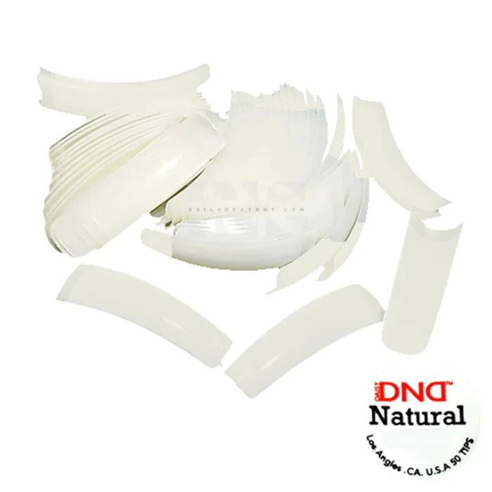DND Tips Natural 50 pcs (10 pks) - Image 9