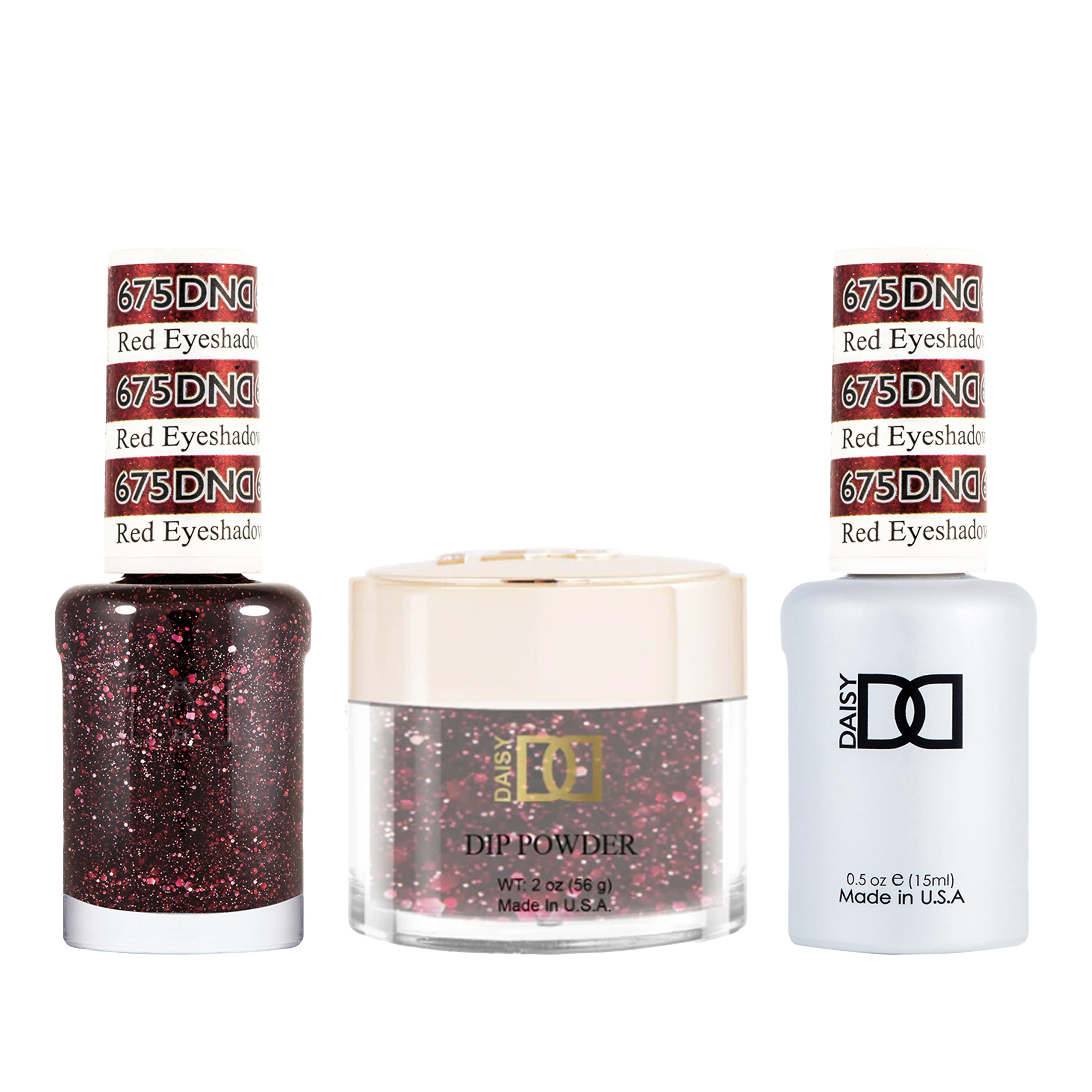 DND Trio - 675 Red Eyeshadow - Image 2