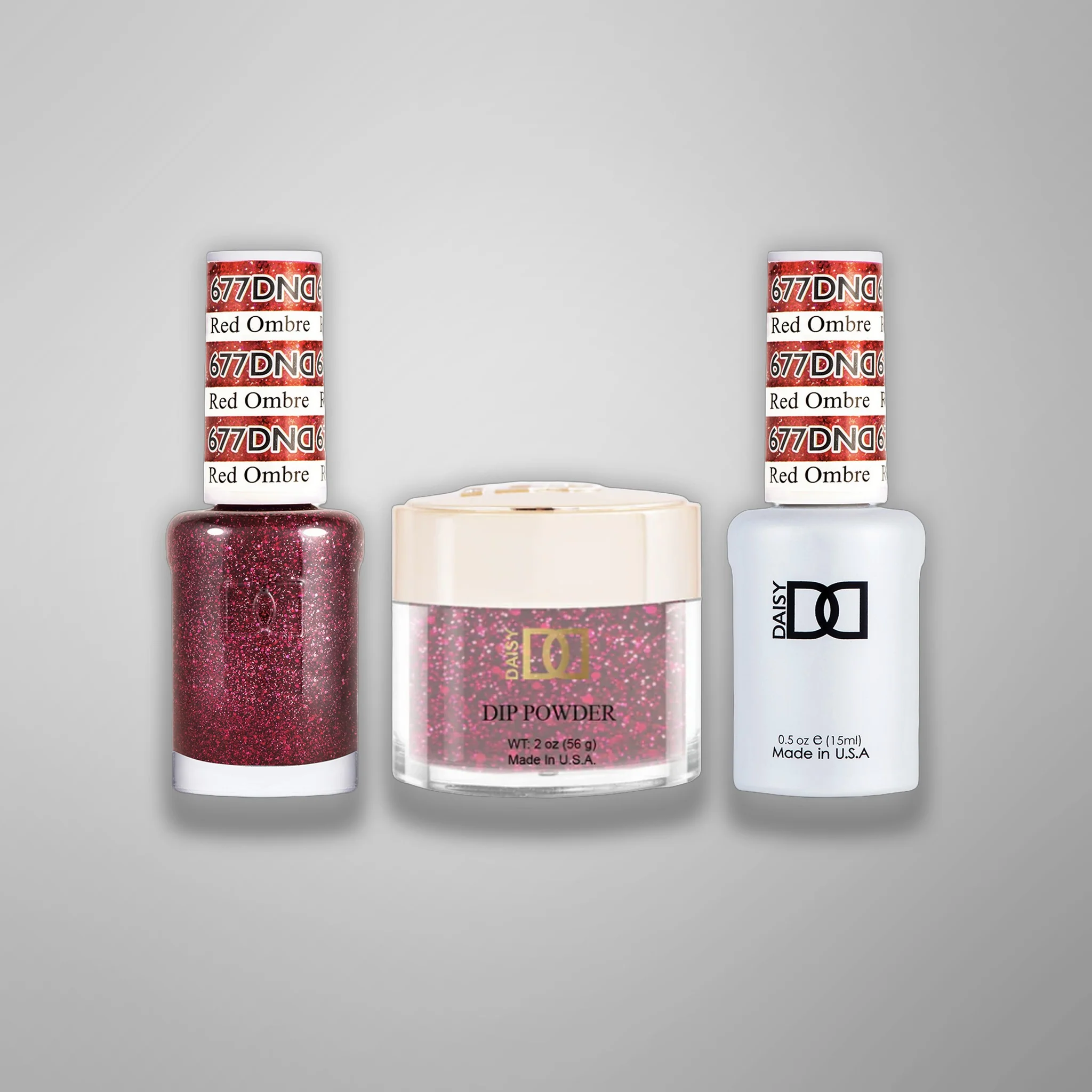 DND Trio - 677 Red Ombre