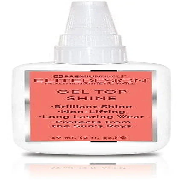 ELITE DIP EDGTS020 Gel Top Shine - 2 fl. oz. - Image 2