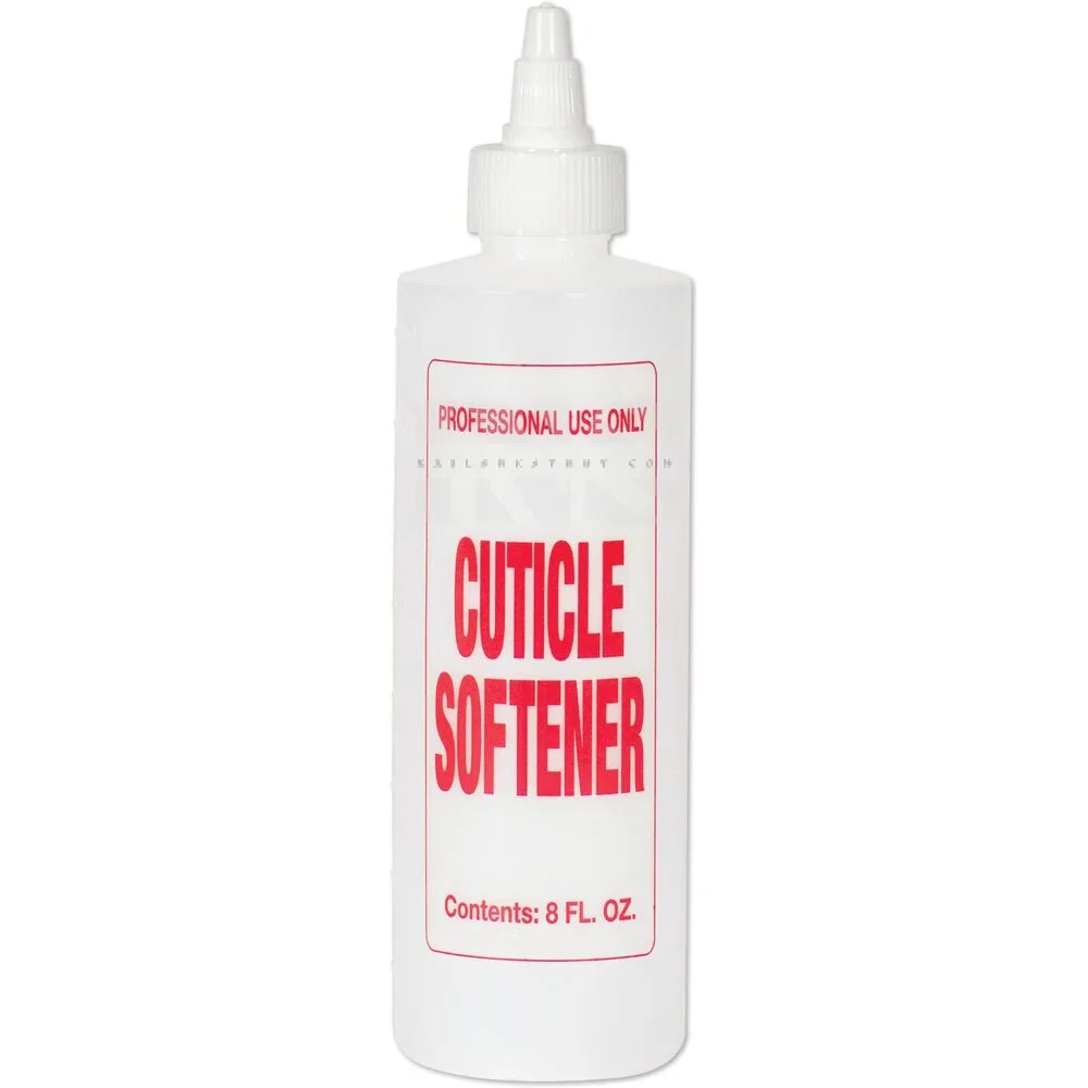 Empty Plastic Bottle Cuticle Softener - 8 oz - Image 2