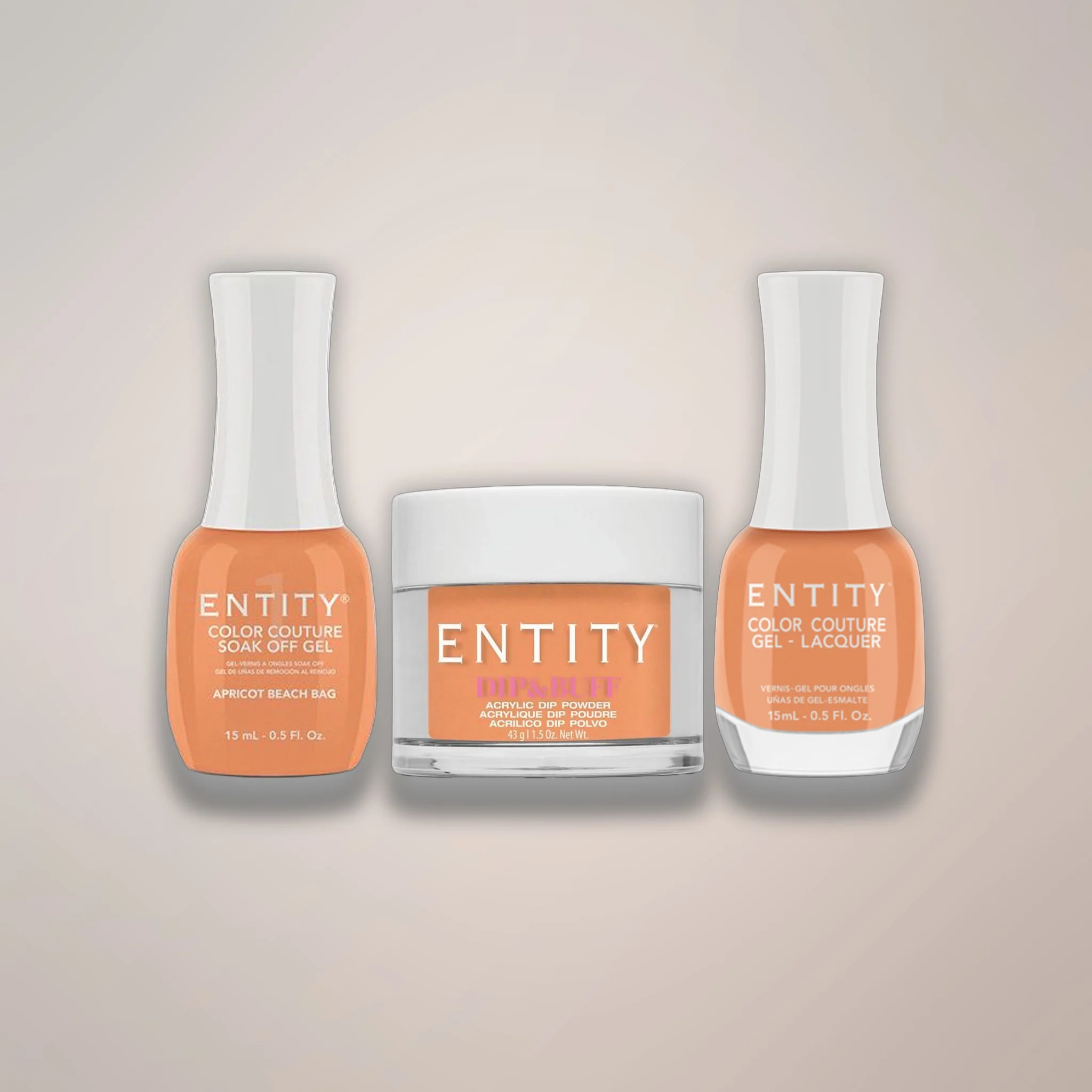 ENTITY Trio - Apricot Beach Bag 619
