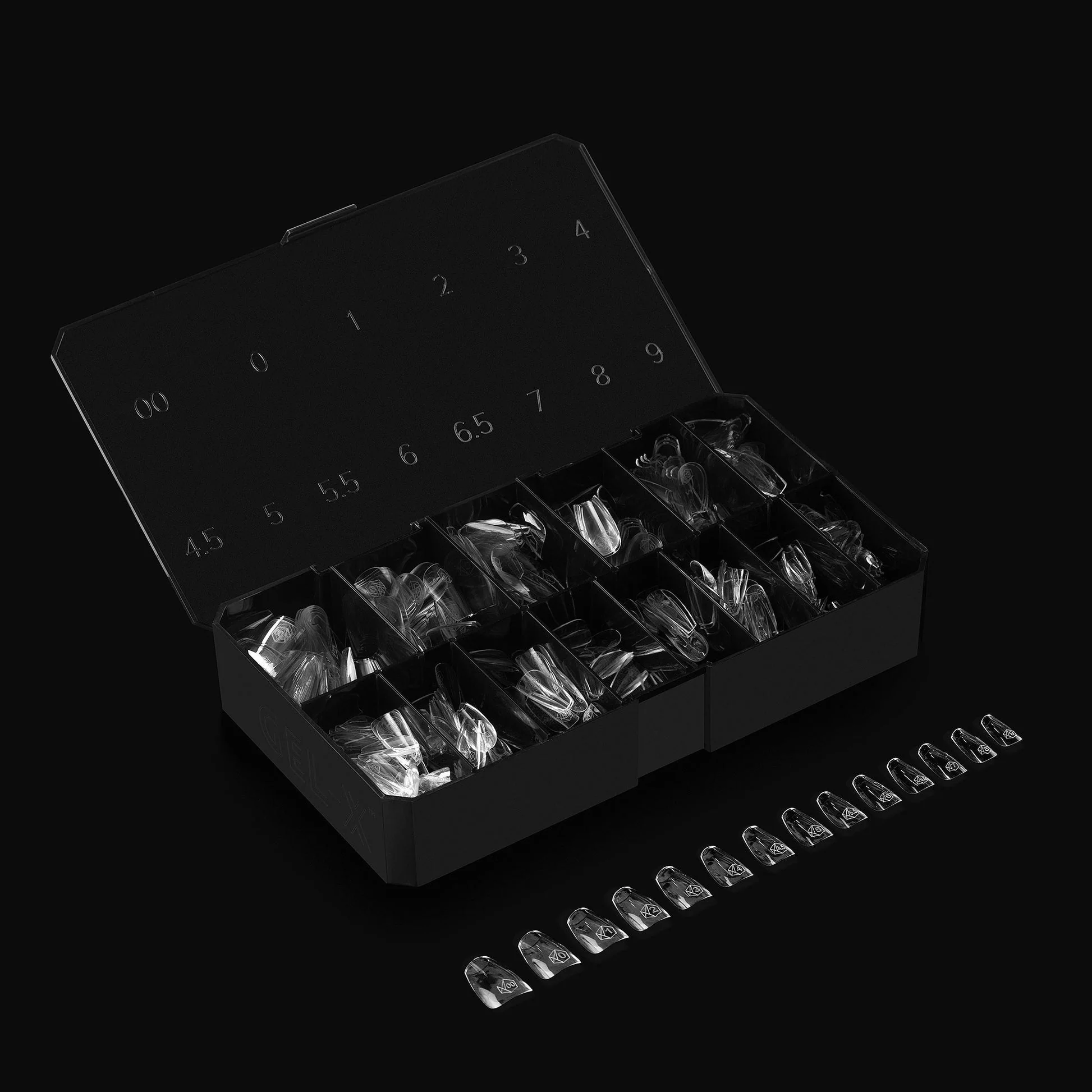 APRES Gel-X Natural Coffin Tips 600pcs/Box - Image 4