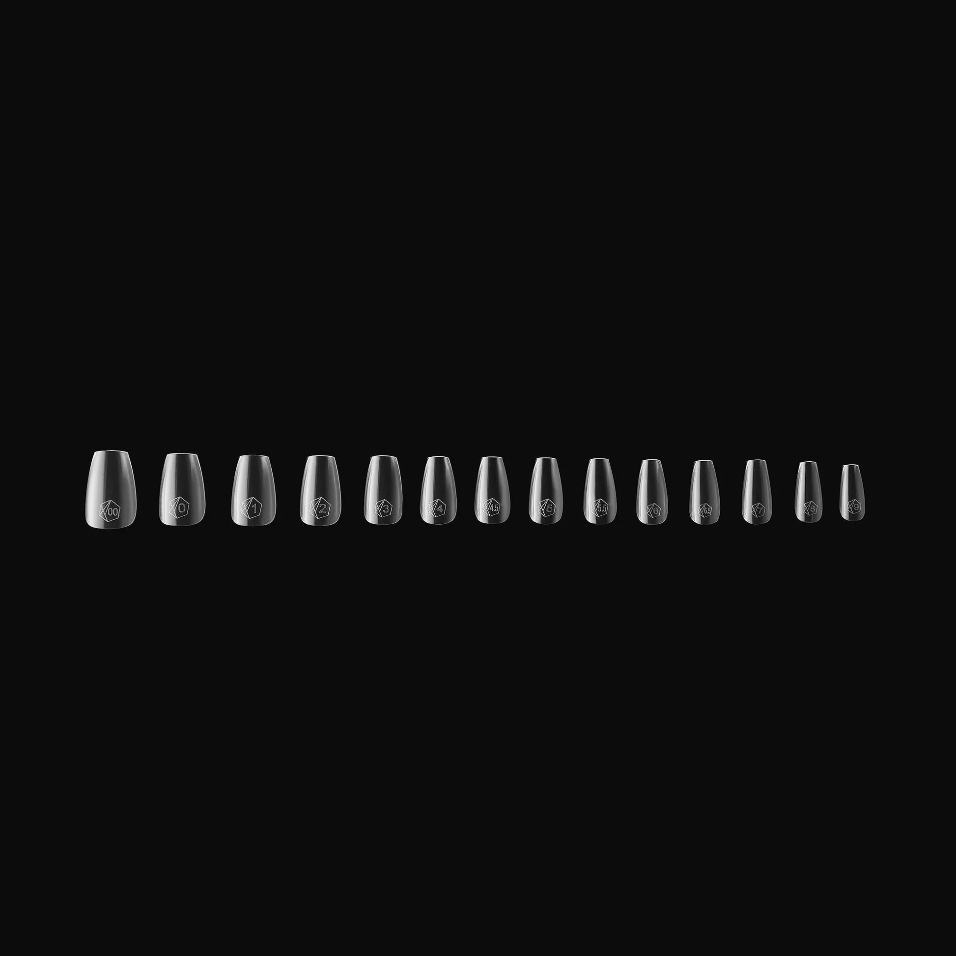 APRES Gel-X Natural Coffin Tips 600pcs/Box - Image 8