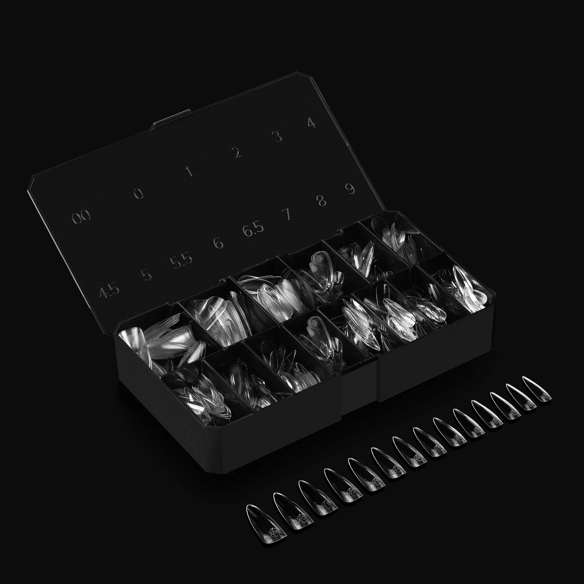 APRES Gel-X Sculpted Almond Tips 600pcs/Box - Image 4