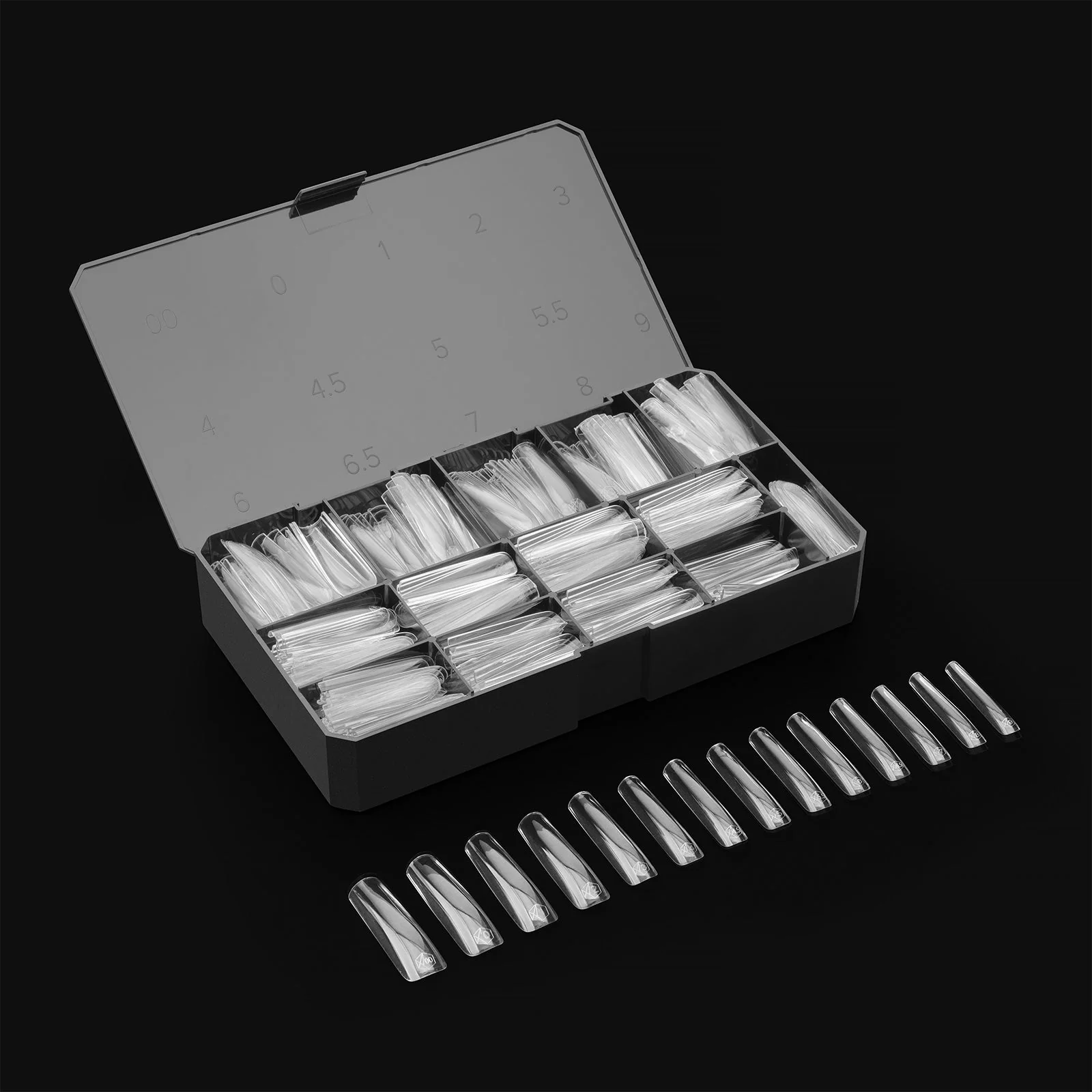 APRES Gel-X Sculpted Square Tips 600pcs/Box - Image 5