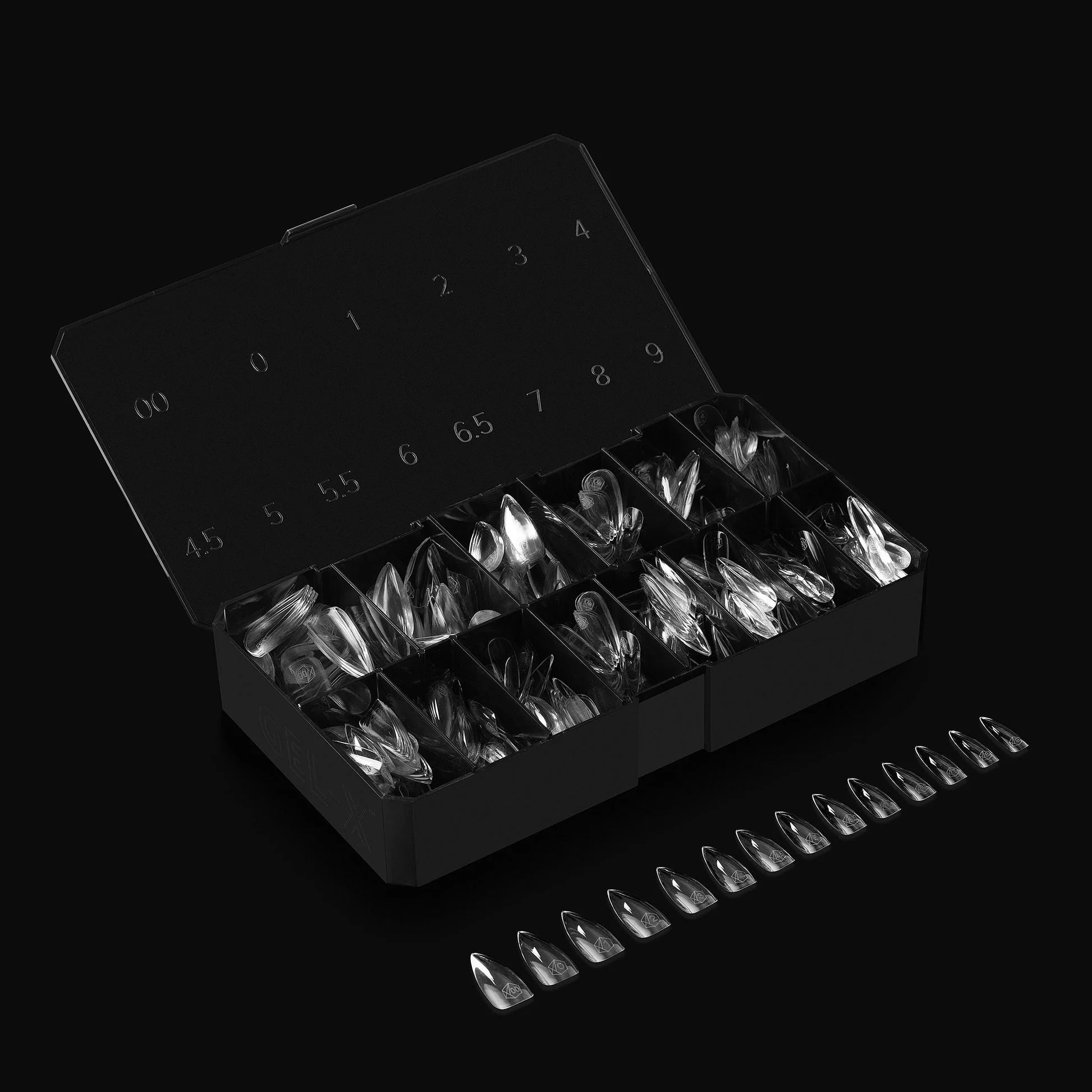 APRES Gel-X Sculpted Stiletto Tips 600pcs/Box - Image 4