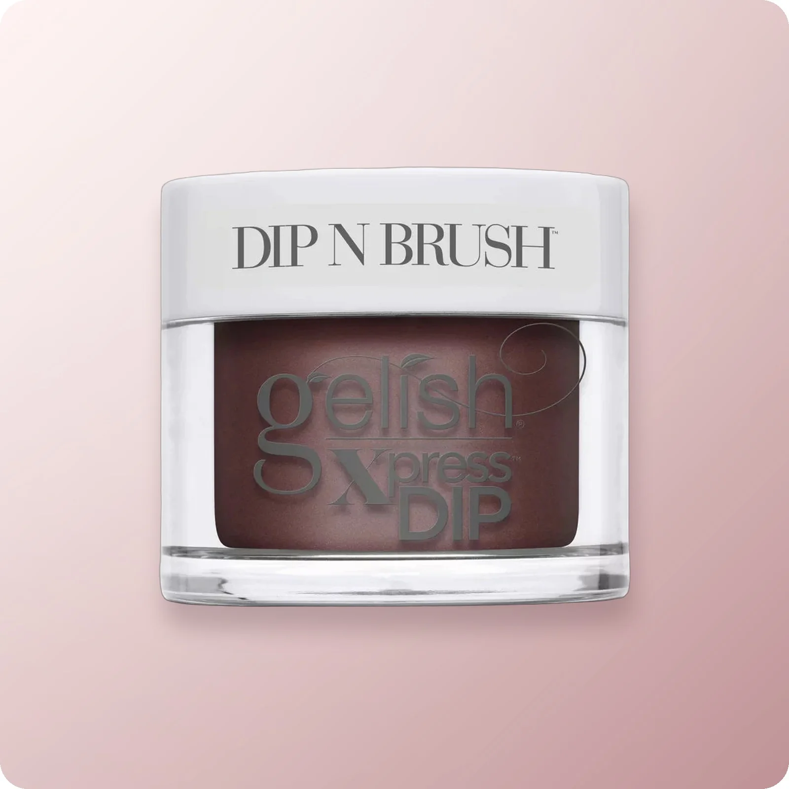 GELISH Dip & Brush - 809 Red Alert - 1.5oz