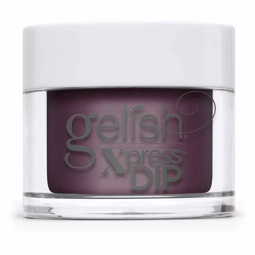 GELISH Dip & Brush - 866 Plum And Done - 1.5oz - Image 2