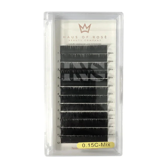 HAUS OF ROSE Lash Tray 0.15C Mix (12-14mm) - Image 2