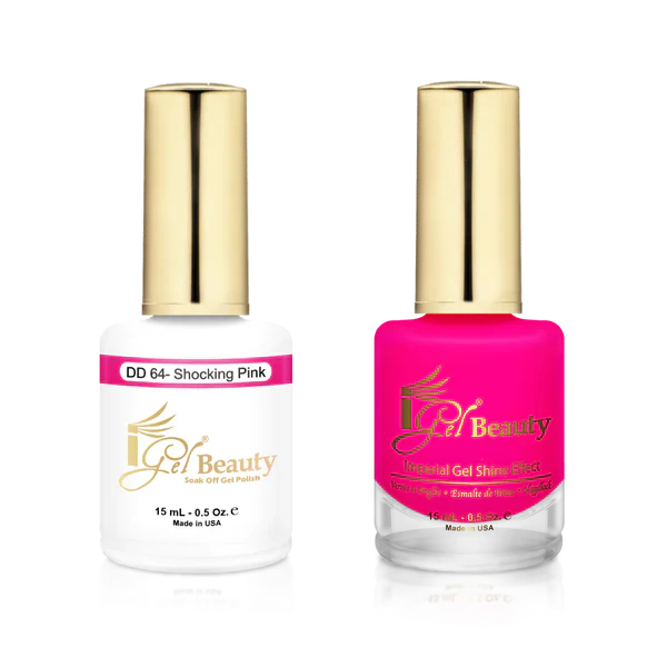 iGel Match - DD 064 Shocking Pink - Image 2