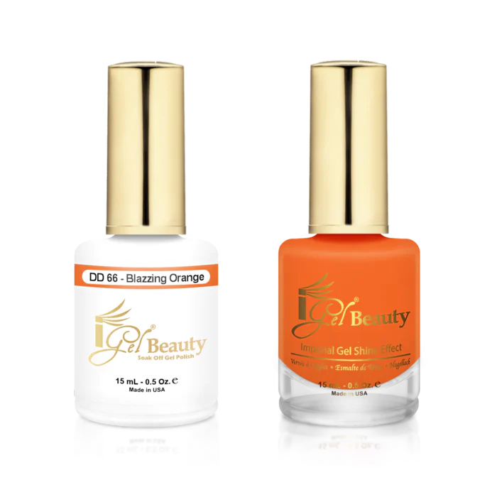 iGel Match - DD 066 Blazzing Orange - Image 2