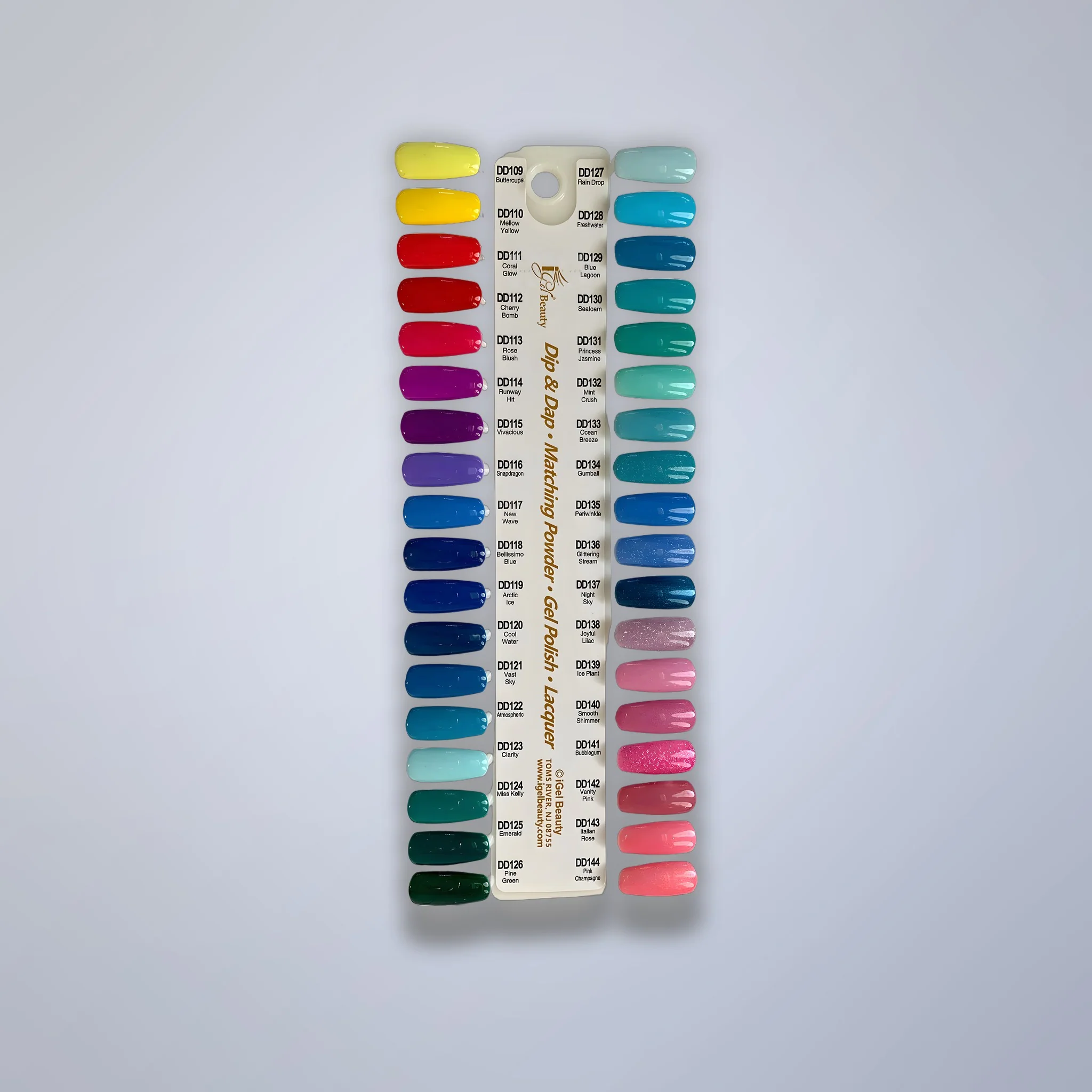 iGEL Dip - Collection 4 (109-144) - 36 pc - Free Chart