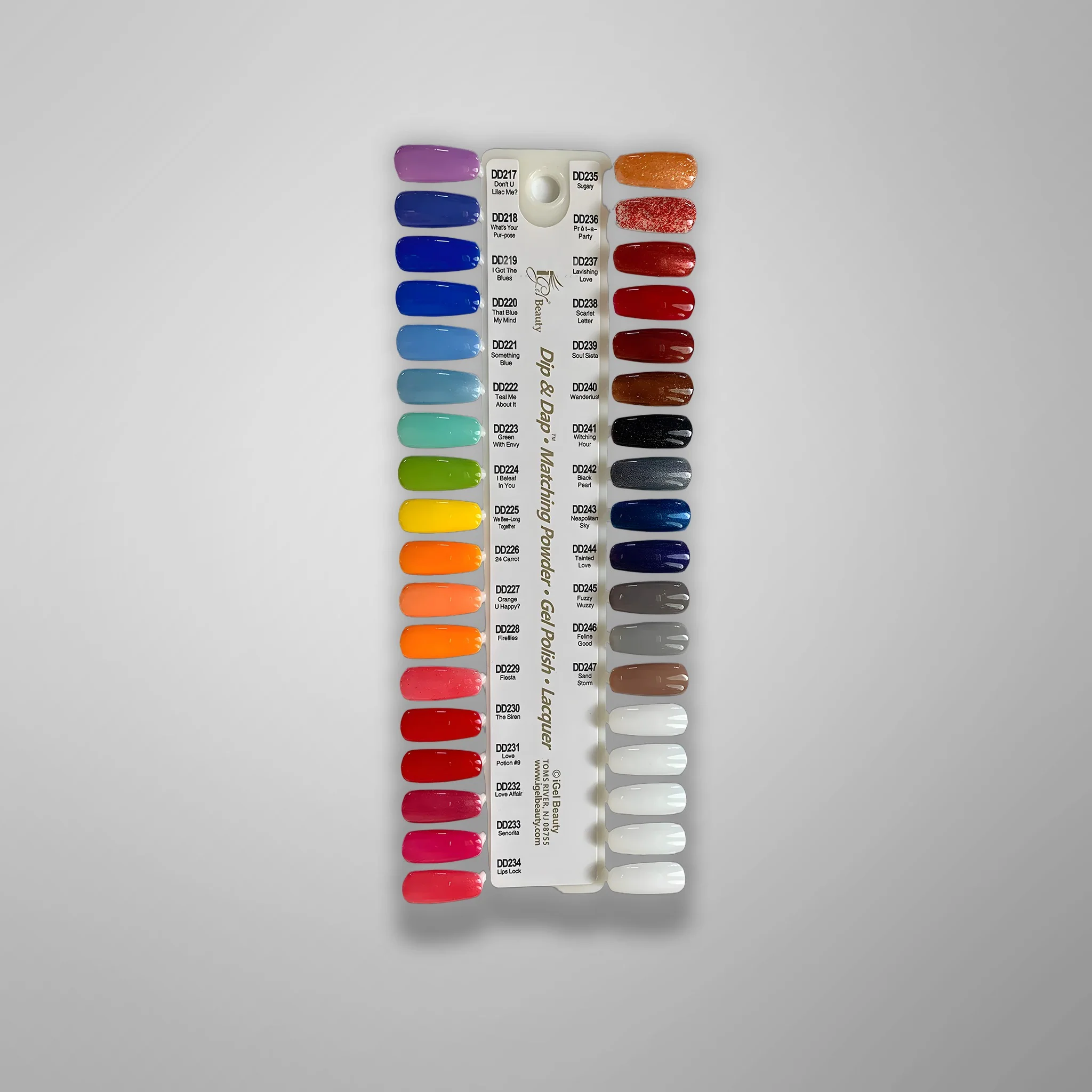iGEL Dip - Collection 7 (217-247) - 31 pc - Free Chart