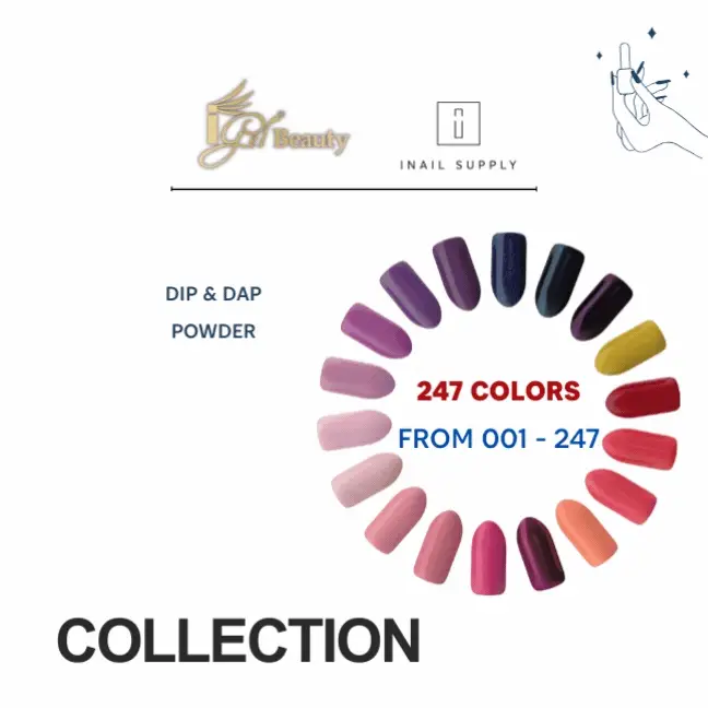 iGEL Dip & Dap Dip 247 Collection (1-247) FREE CHART - Image 2