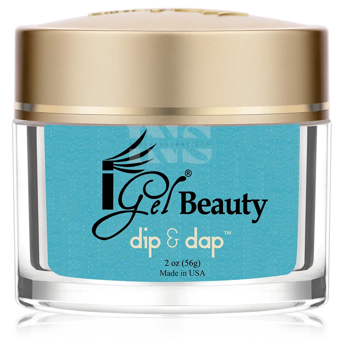 iGEL Dip & Dap Powder - DP 192 Aqua Sky - Image 2