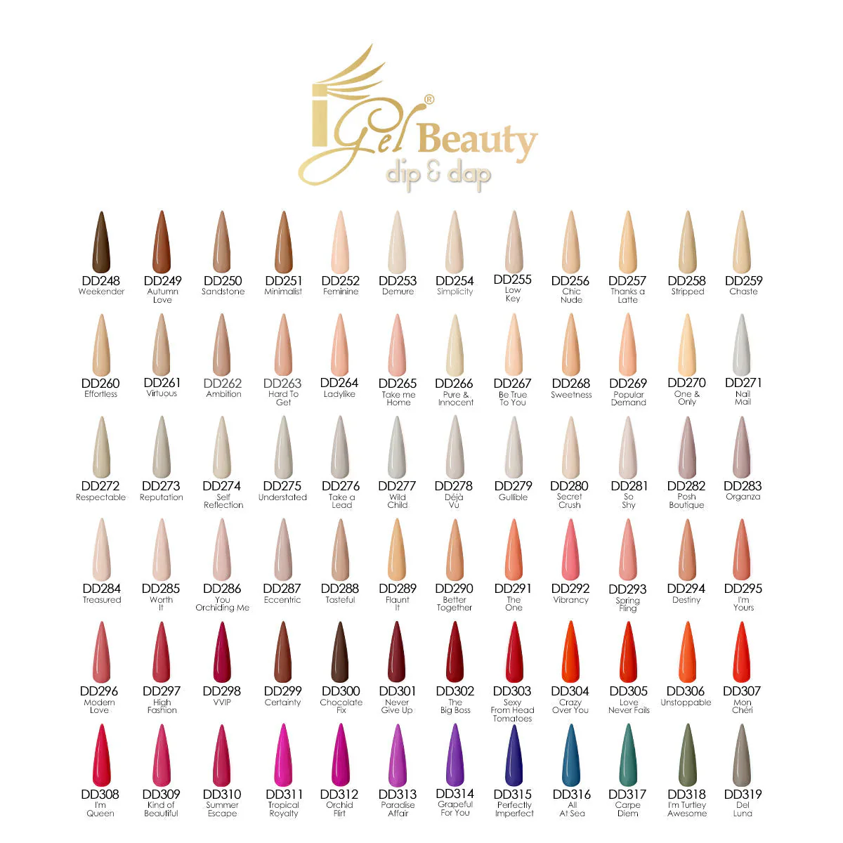 iGEL Dip & Dap TRIO 319 Collection (1-319) + FREE CHARTS - Image 12