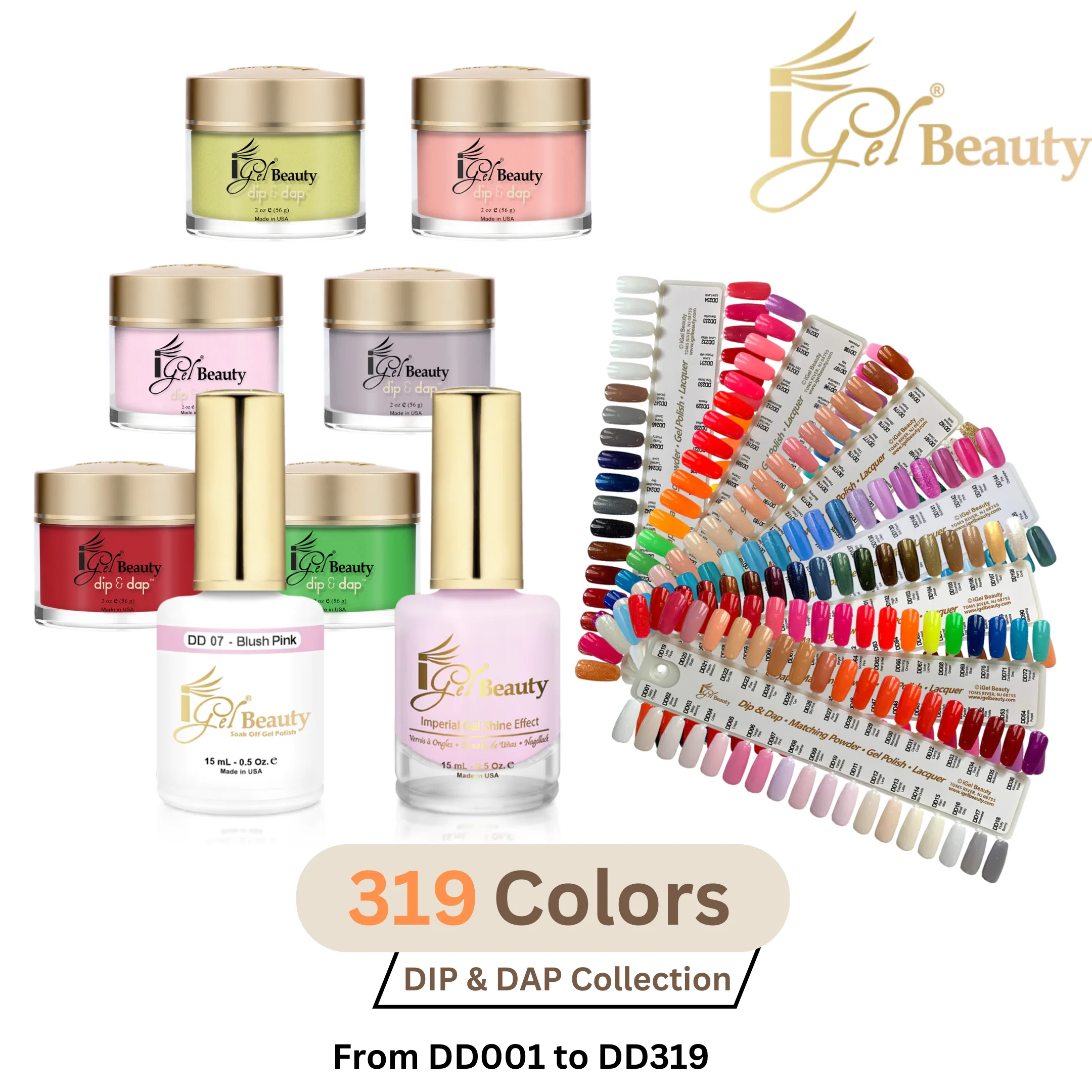 iGEL Dip & Dap TRIO 319 Collection (1-319) + FREE CHARTS - Image 2